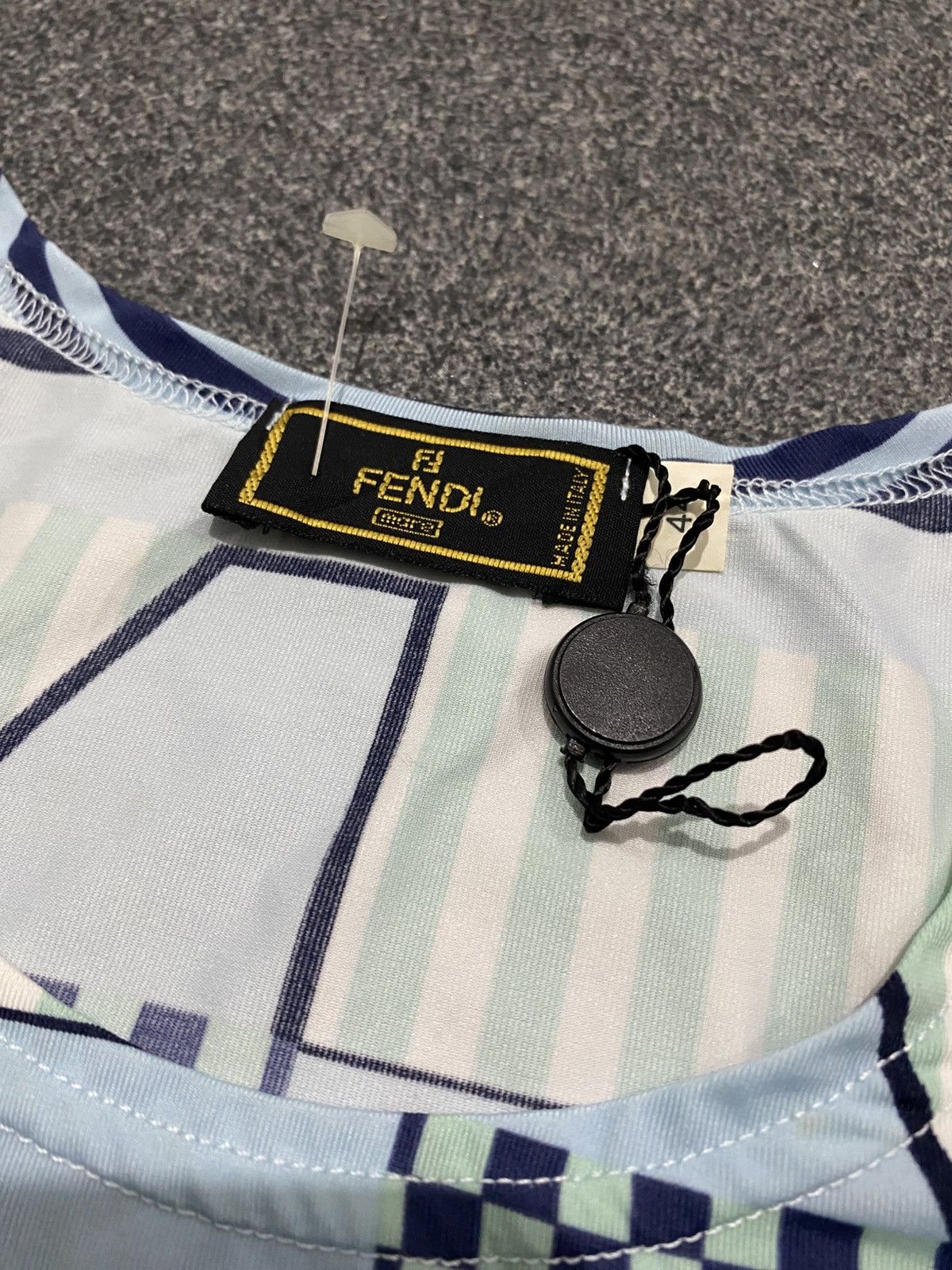 Fendi Vintage Fendi Women's Full Print Top Shirt Size M / US 6-8 / IT 42-44 - 5 Thumbnail