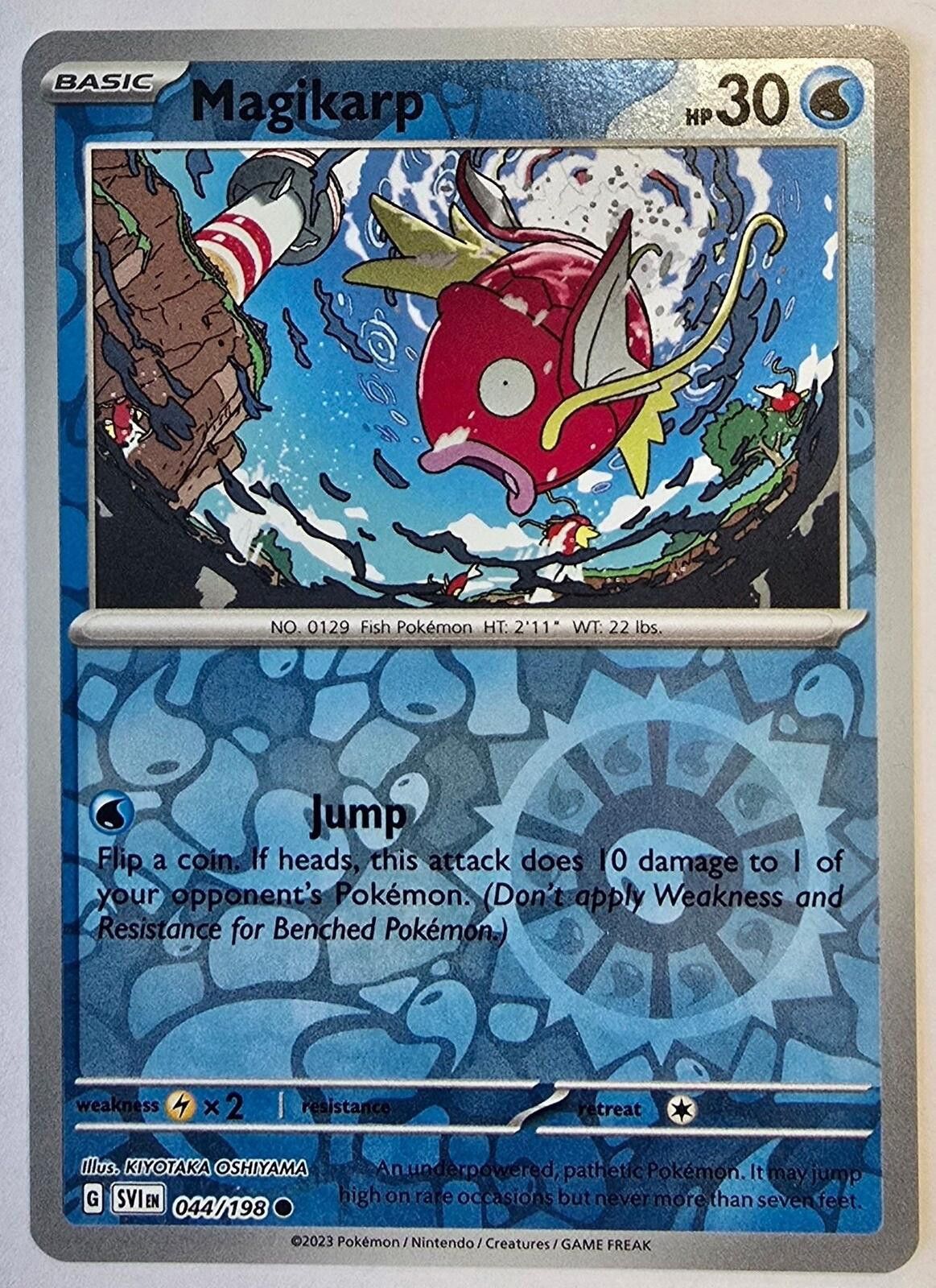 Pokemon Magikarp #044/198 Size ONE SIZE - 1 Thumbnail