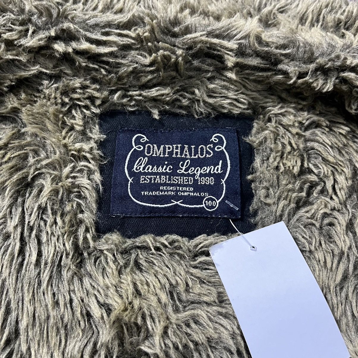 Japanese Brand OMPHALOS Canvas Jacket Fleece Lined Size US L / EU 52-54 / 3 - 18 Thumbnail