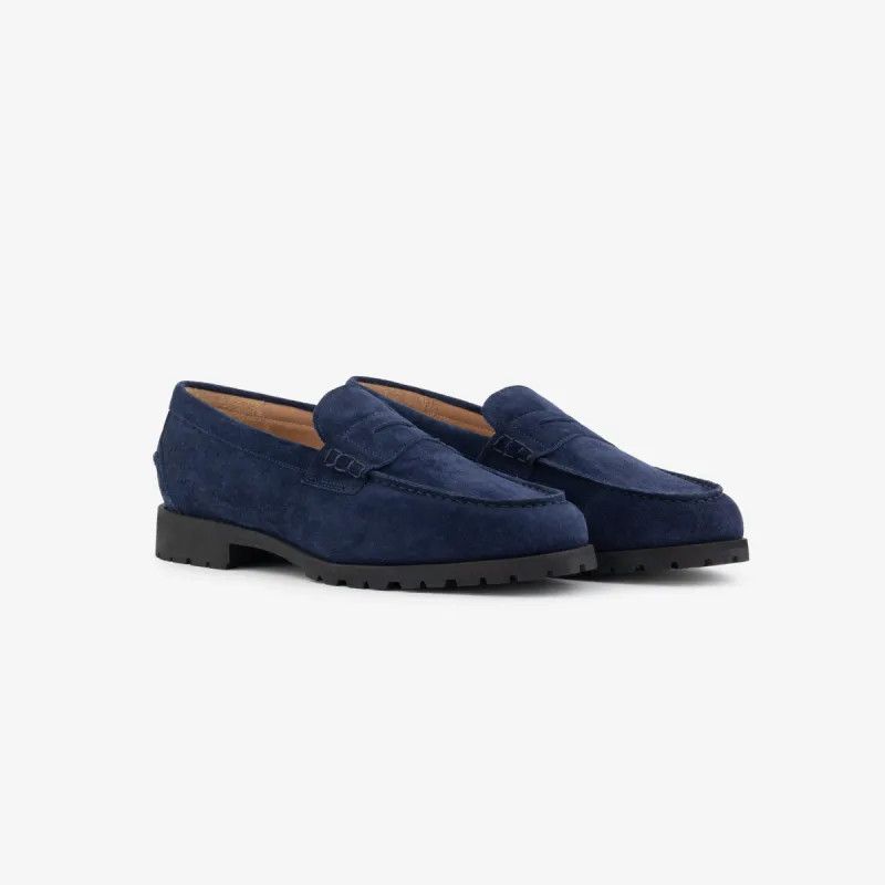Aime Leon Dore o1mle0925 ALD Country Loafers in Navy Size US 7 / EU 40 - 1 Thumbnail