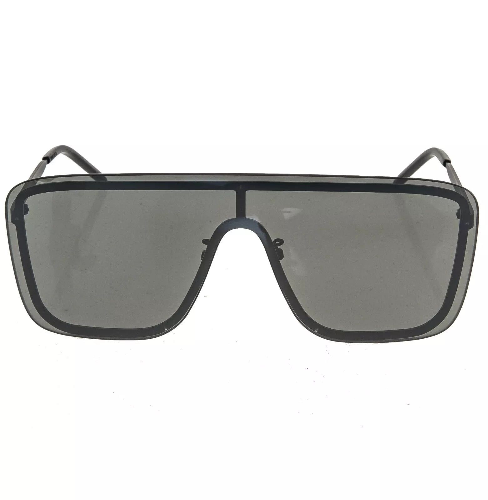 Yves Saint Laurent SAINT LAURENT 364 MASK YSL SL364 003 Black Silver Mirror Size ONE SIZE - 9 Thumbnail