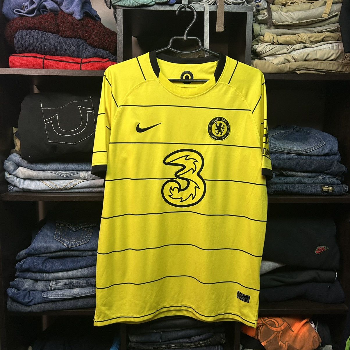 Nike Mens Nike FC Chelsea 2021 Home soccer jerseg size L Size US L / EU 52-54 / 3 - 1 Thumbnail