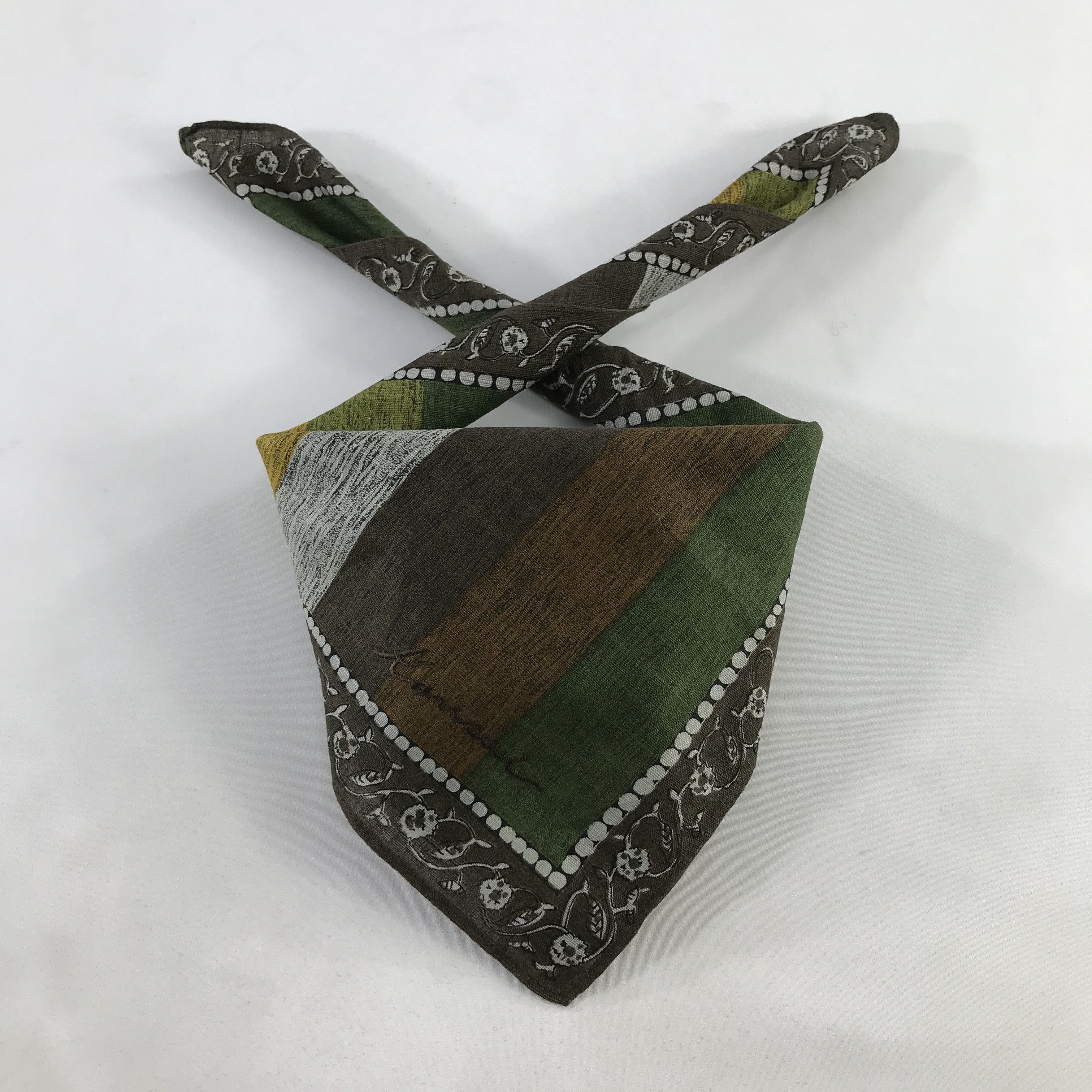 Kansai Yamamoto × Vintage Kansai Yamamoto Bandana / Handkerchief / Neckerchief - S1091 Size ONE SIZE - 3 Thumbnail