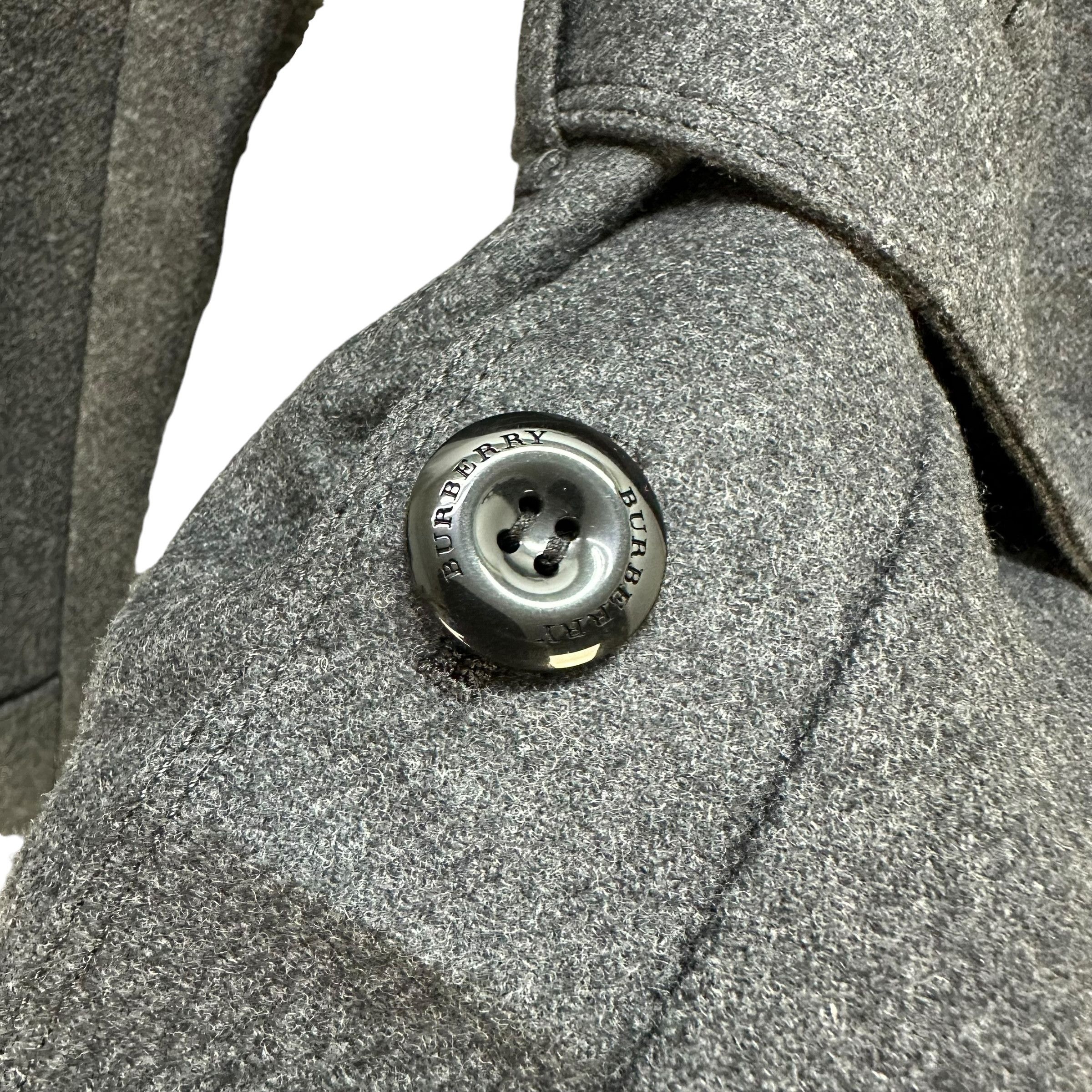 Burberry BURBERRY LONDON Wool Belted Coat Jacket #A69-1666 Size S / US 4 / IT 40 - 7 Thumbnail