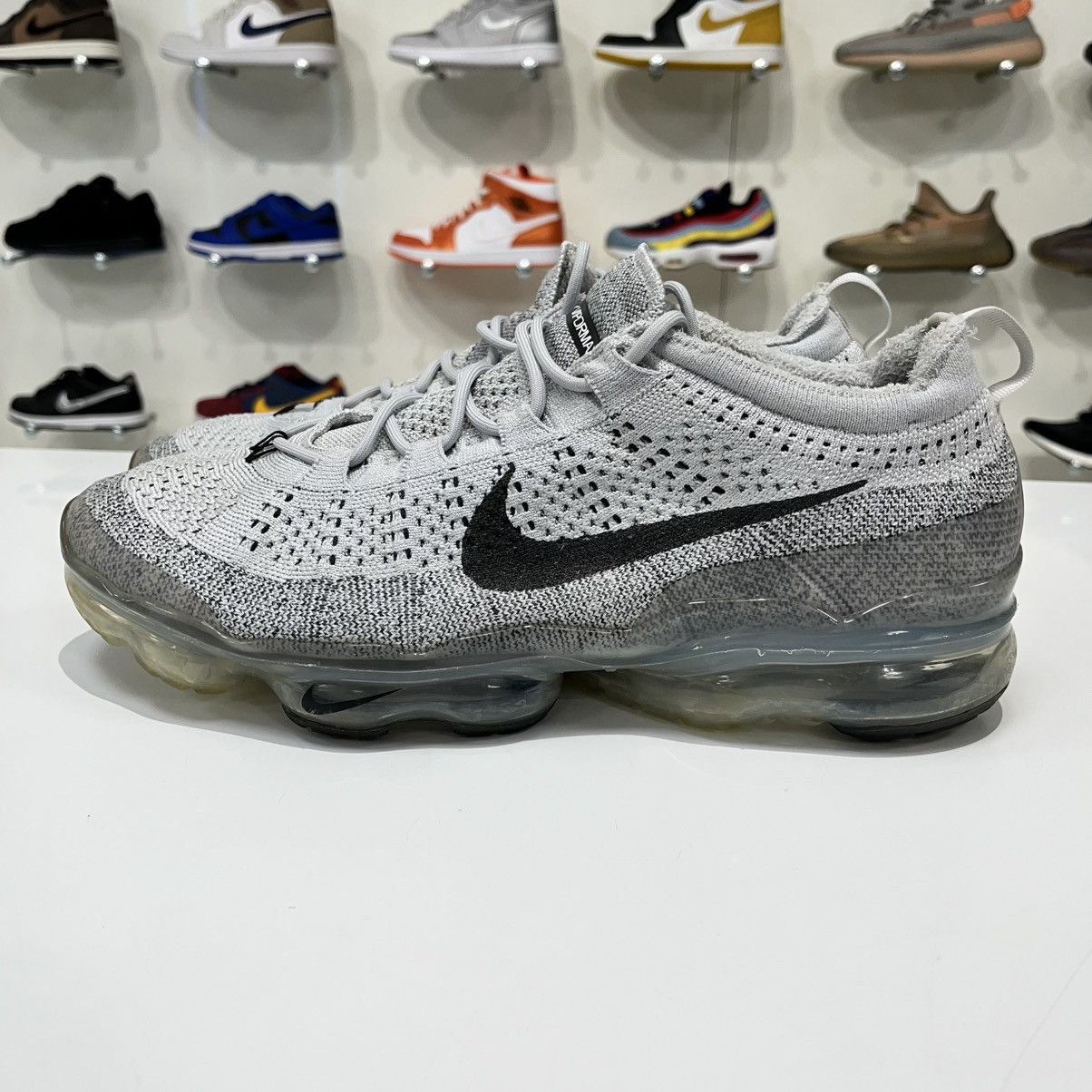 Nike Nike Air VaporMax 2023 Flyknit Pure Platinum Anthracite Size US 12 / EU 45 - 3 Thumbnail