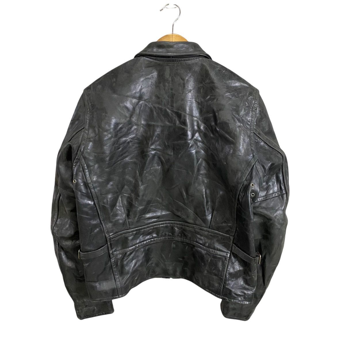 Genuine Leather Vintage Patina Indian Motocycle Inc leather jacket Size US M / EU 48-50 / 2 - 4 Thumbnail
