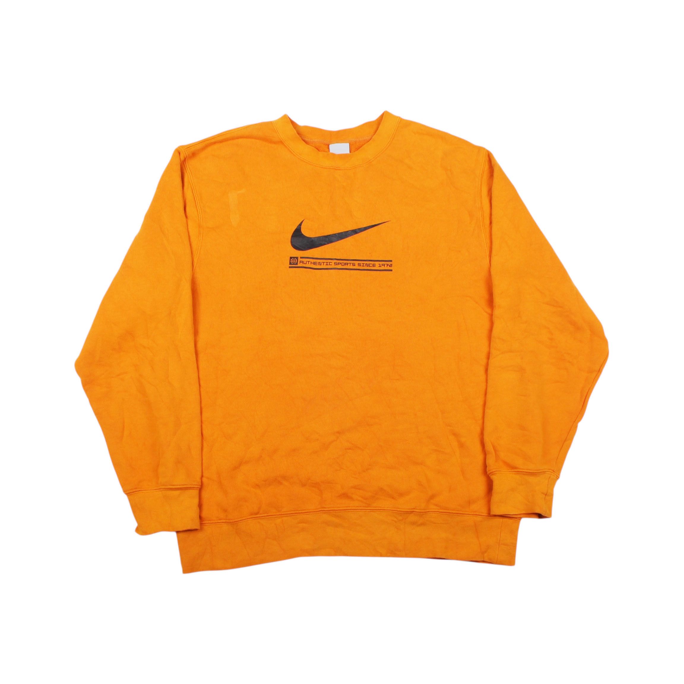 Nike Vintage Nike Sweatshirt 90s Authentic Sportswear Crewneck Size US XL / EU 56 / 4 - 1 Thumbnail