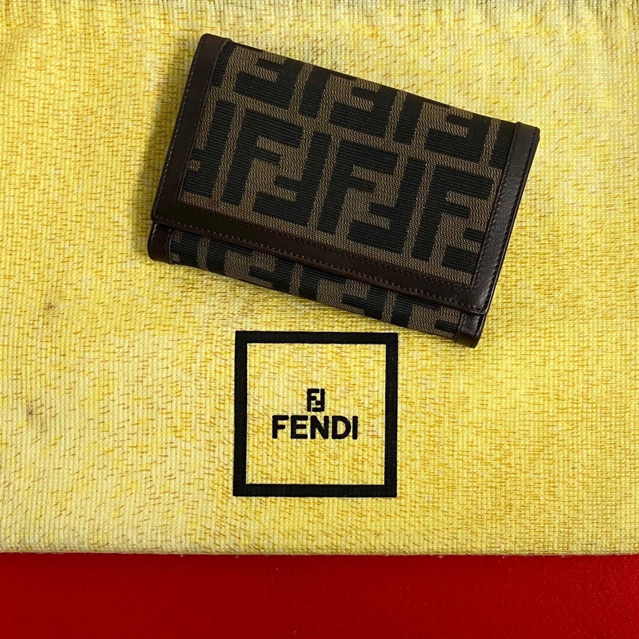Fendi Fendi Wallet Khaki Canvas Size ONE SIZE - 1 Thumbnail