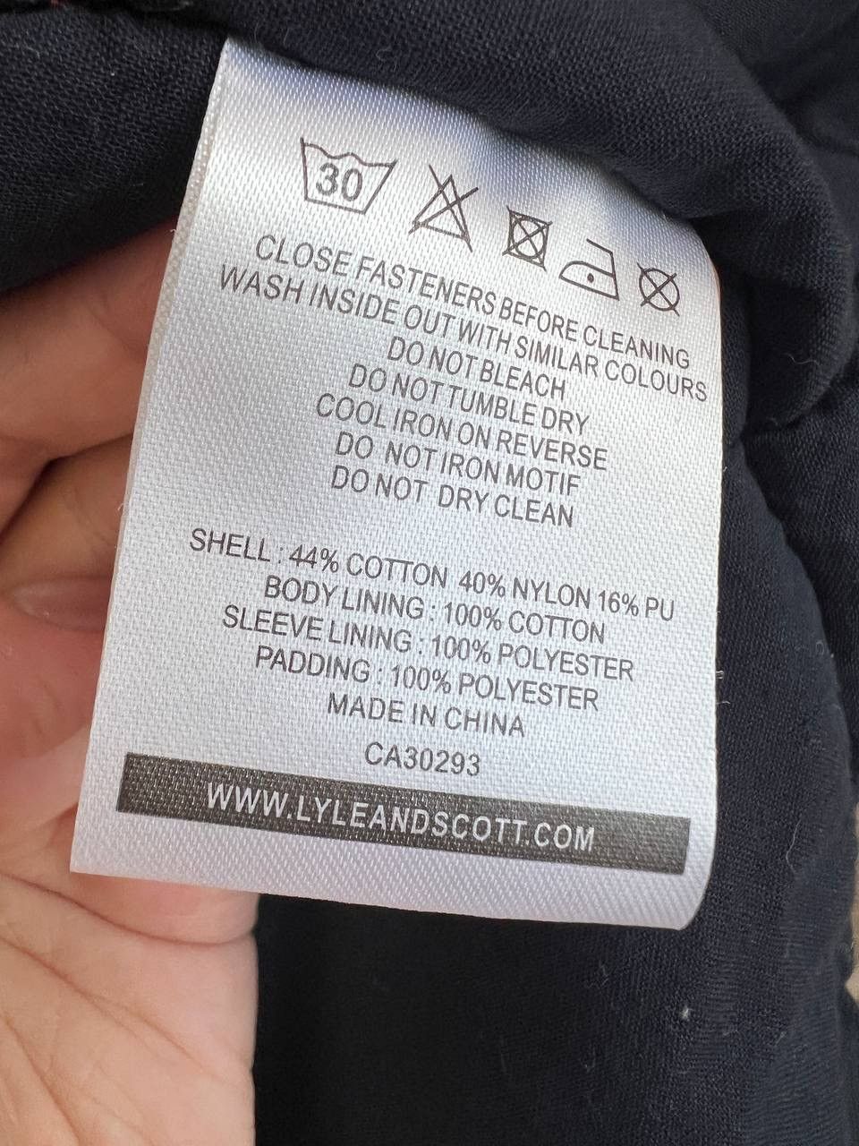 Lyle & Scott Lyle Scott men's jacket Size US M / EU 48-50 / 2 - 5 Thumbnail