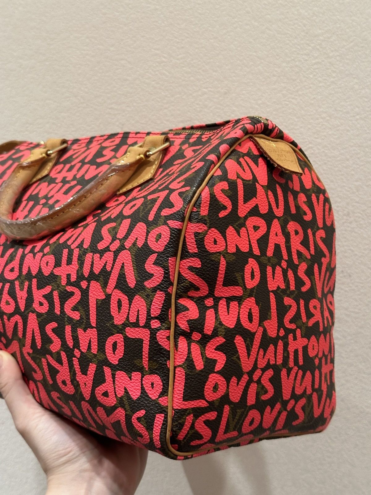 Louis Vuitton LOUIS VUITTON Graffiti Speedy 30 Size ONE SIZE - 7 Thumbnail