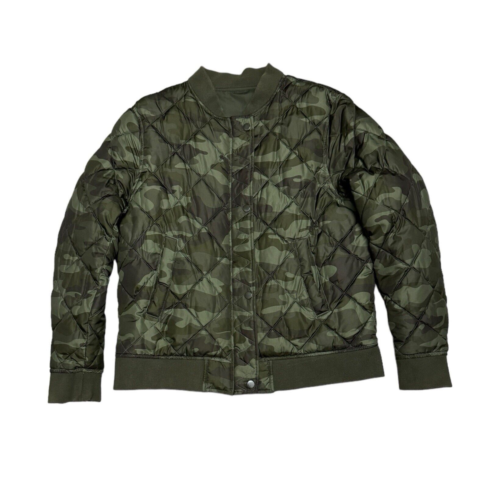 Gap GAP Army REVERSIBLE 2 in 1 Camo Bomber Jacket Womens Small Grailed