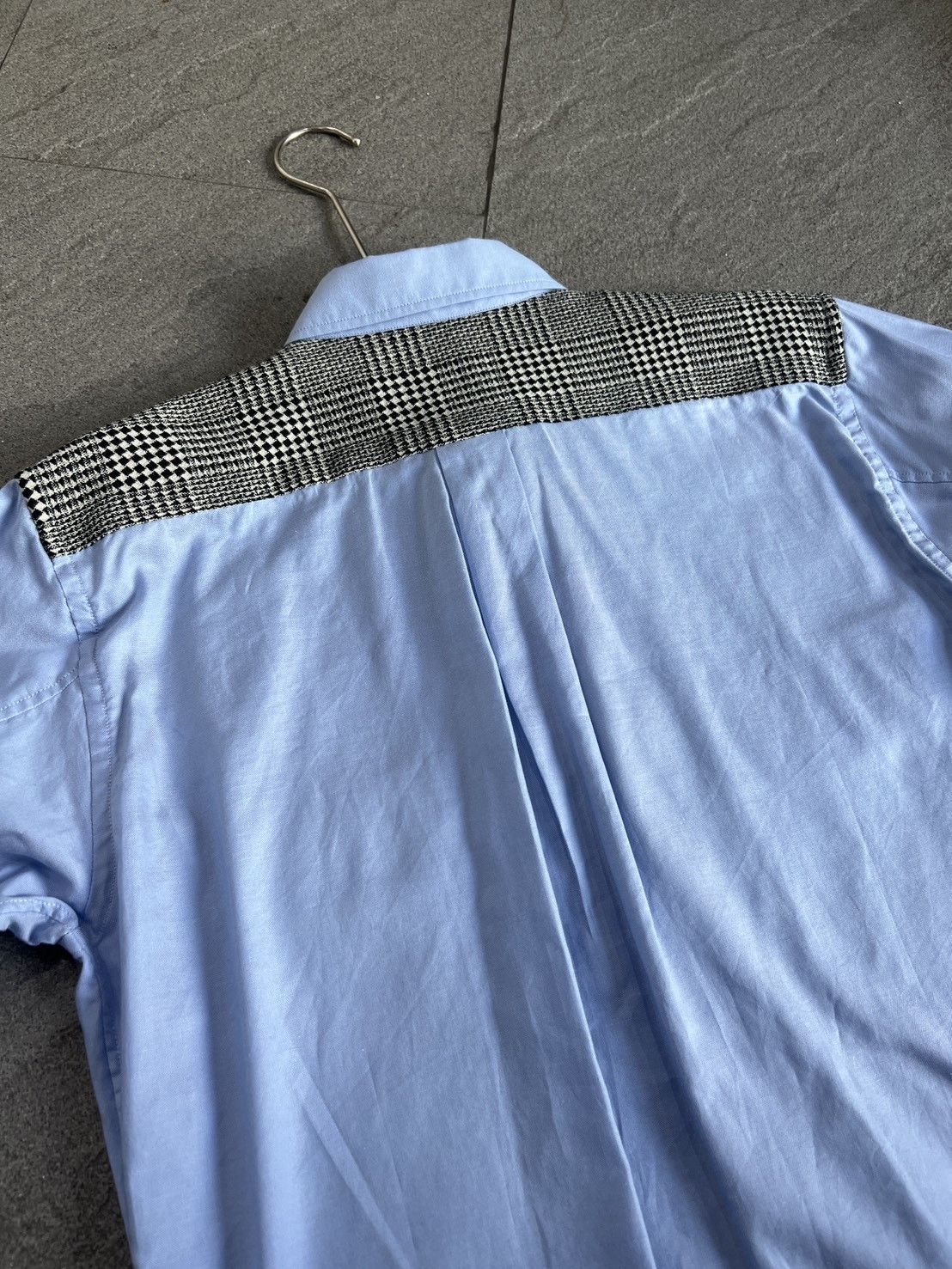 Comme des Garcons Comme des Garçon boys checkered patch Shirt Size US M / EU 48-50 / 2 - 5 Thumbnail