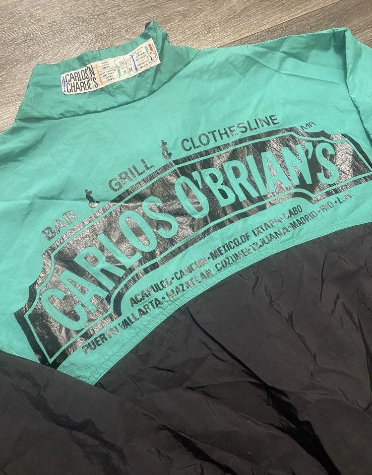 Designer × Vintage Vintage Carlos and Charlie’s windbreaker jacket Size US L / EU 52-54 / 3 - 4 Thumbnail