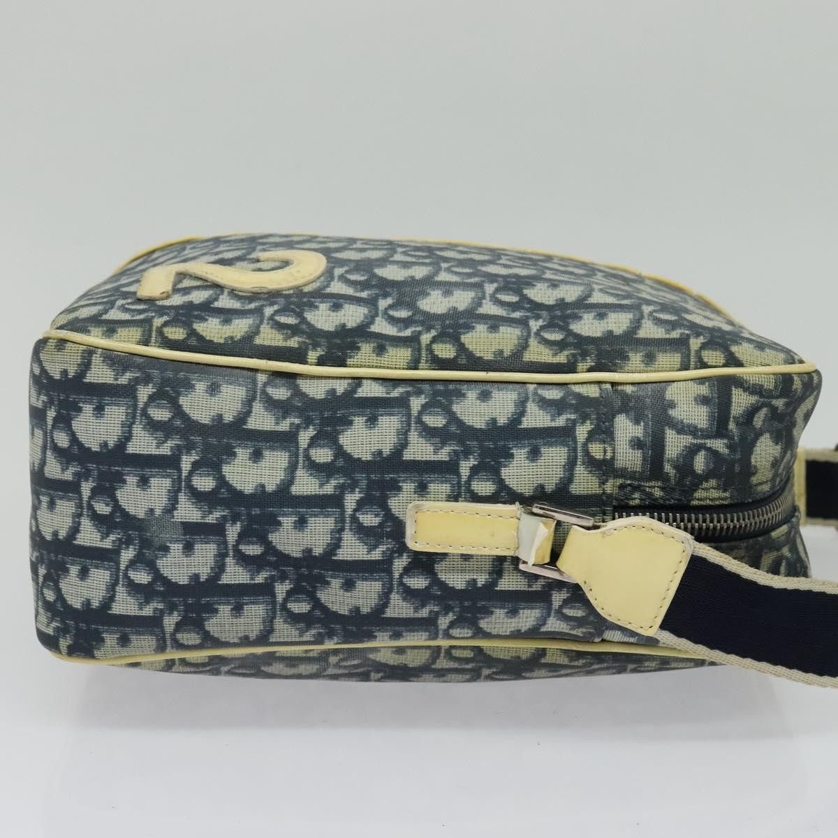 Dior DIOR Trotter Canvas Shoulder Bag Pvc Blue Silver Size ONE SIZE - 5 Thumbnail