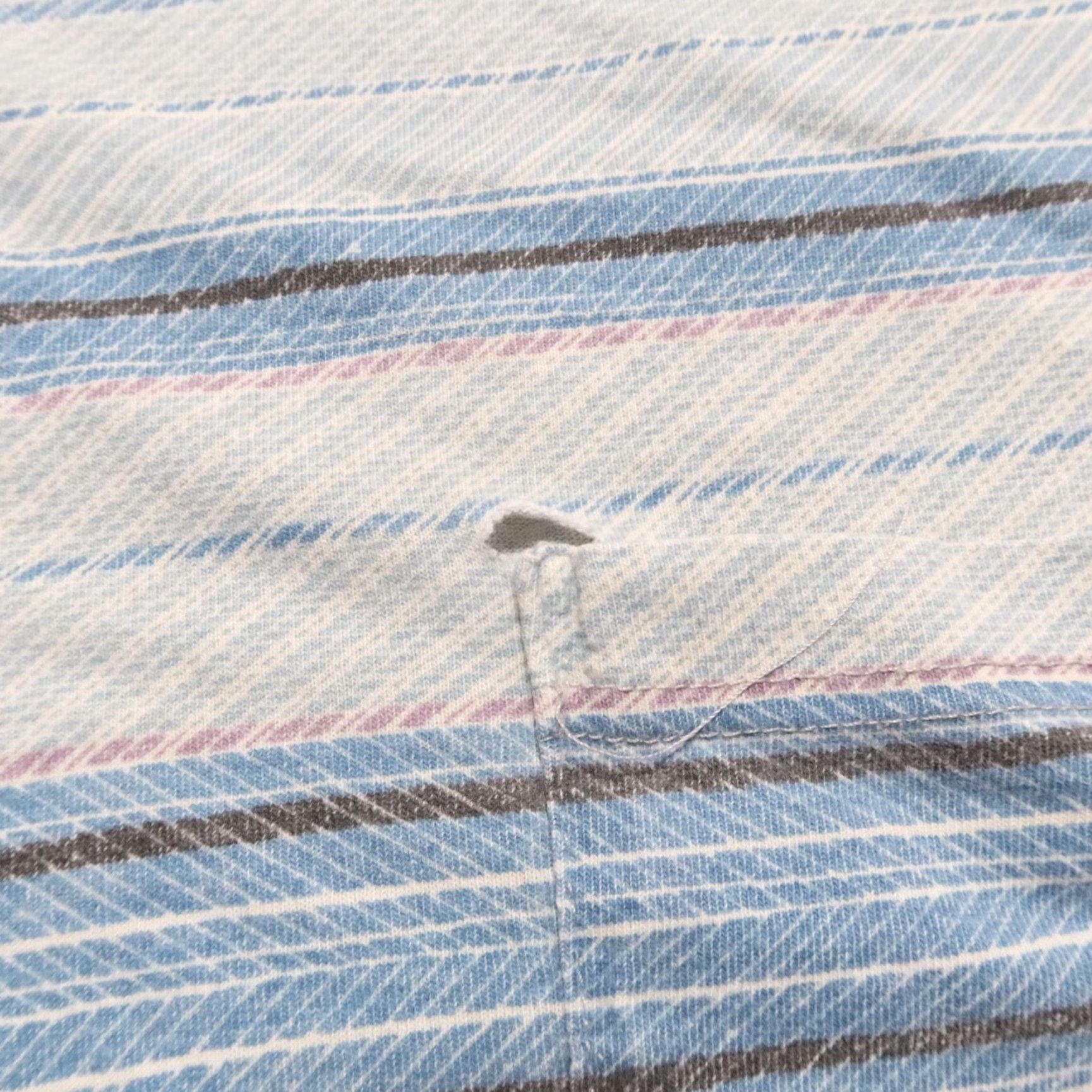 Quiksilver Vintage Quicksilver Shirt XL Distressed Blue Mens Shirt Size US XL / EU 56 / 4 - 7 Thumbnail