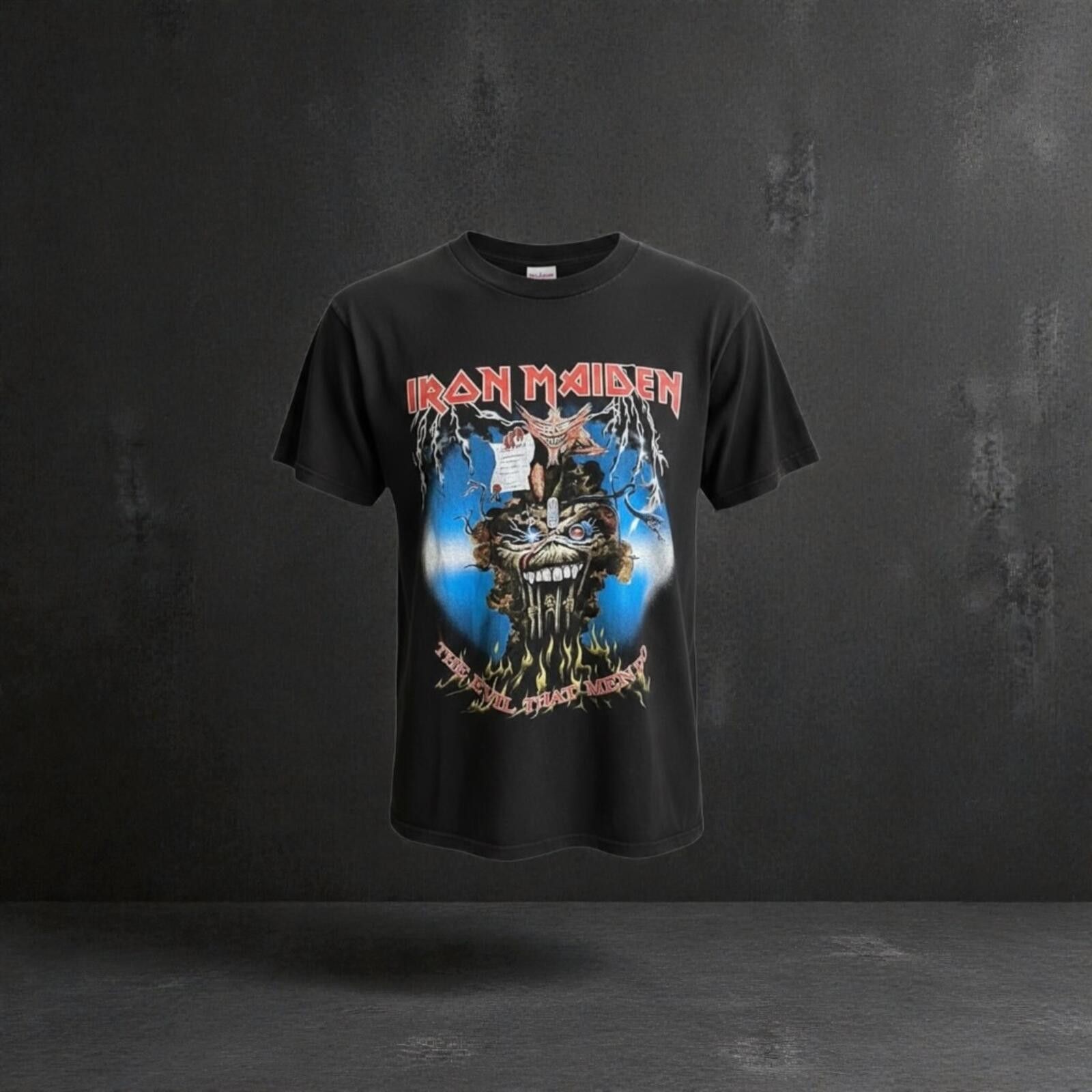 The Unbranded Brand Vintage Iron Maiden tee the evil that men do Size ONE SIZE - 1 Thumbnail