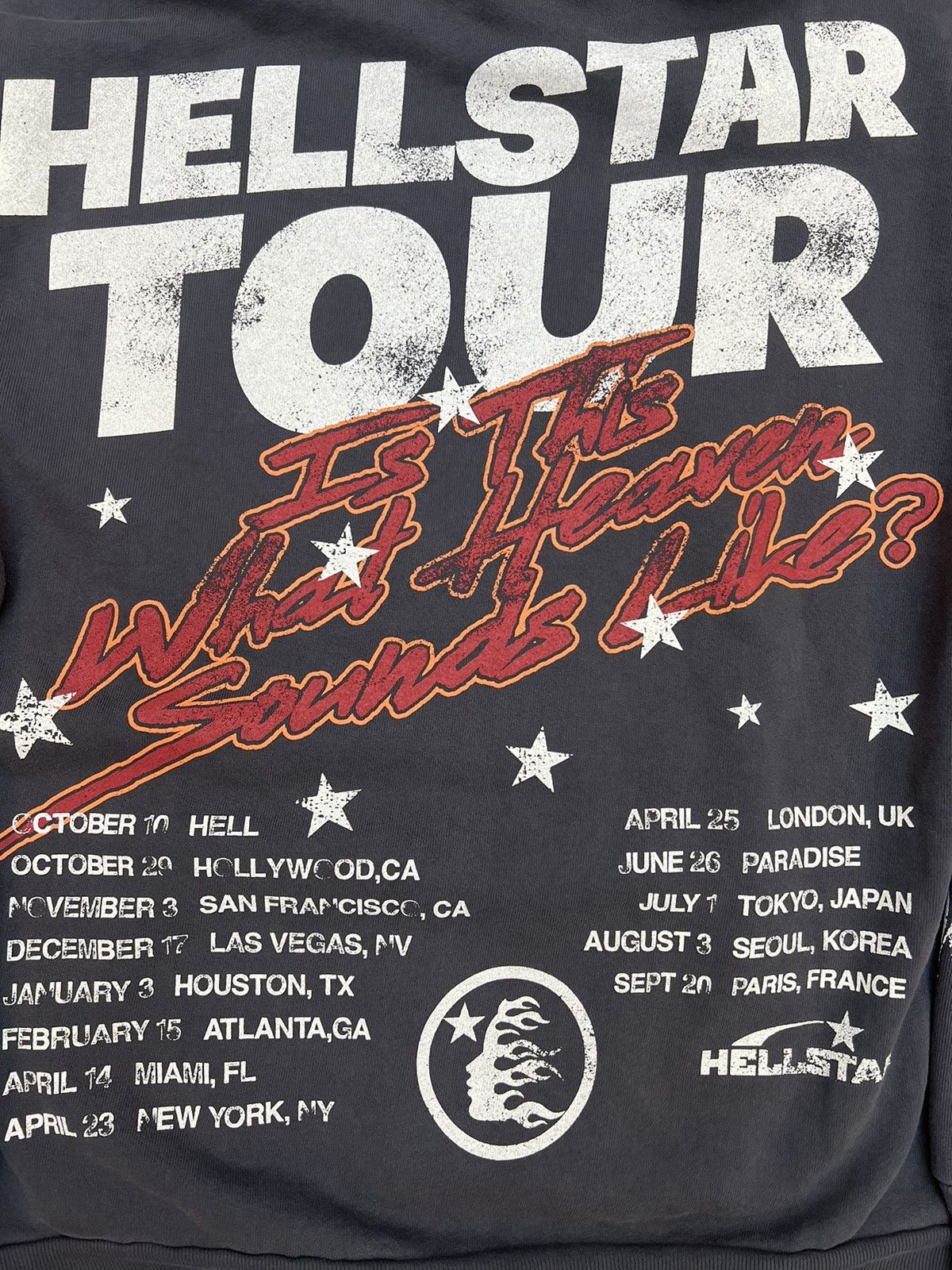 HELLSTAR Hellstar Tour Hoodie (Overseas Exclusive) Size US S / EU 44-46 / 1 - 6 Thumbnail