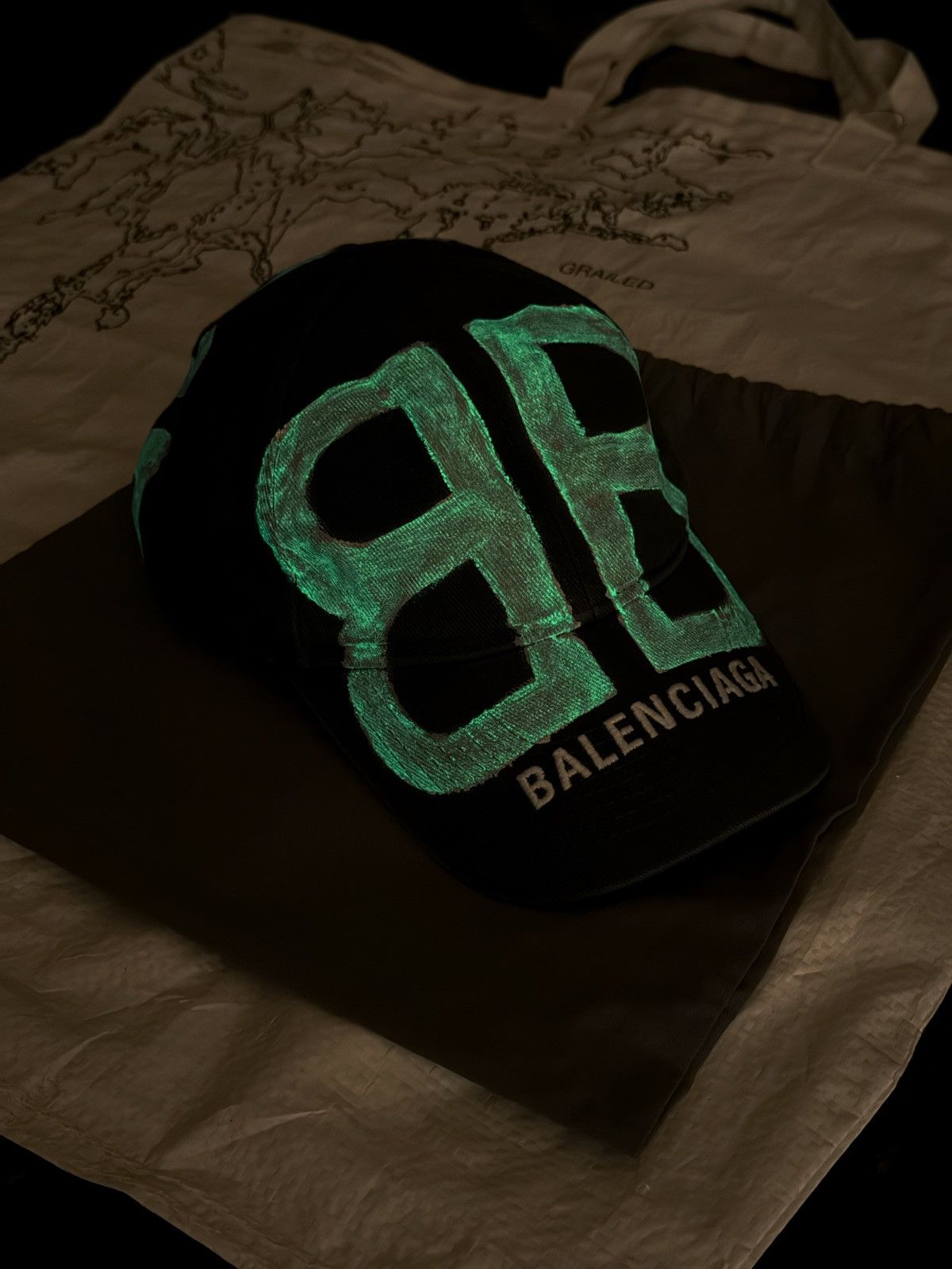 Balenciaga Balenciaga BB Sprayed Cap Size ONE SIZE - 2 Thumbnail