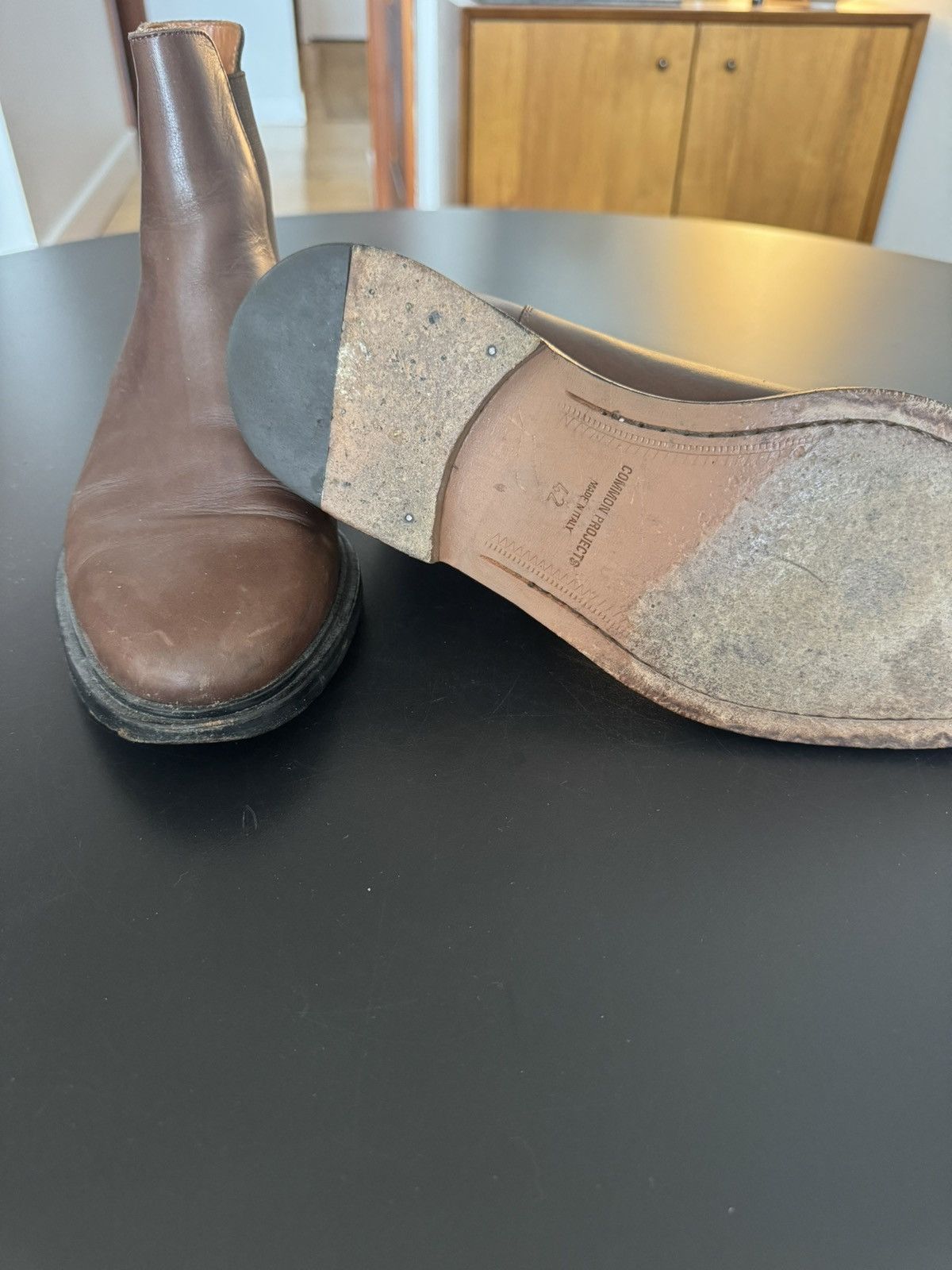 Common Projects Common Projects Leather Chelsea Boot Size US 9 / EU 42 - 9 Thumbnail