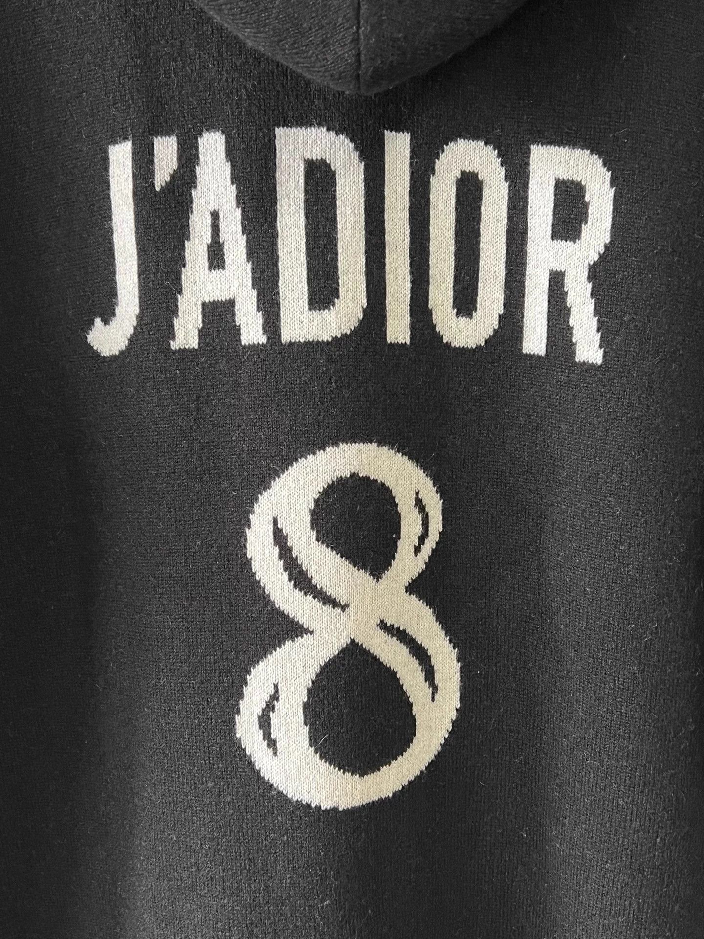 Dior Dior hooded knit top oversized thick warm 42 Size L / US 10 / IT 46 - 5 Thumbnail