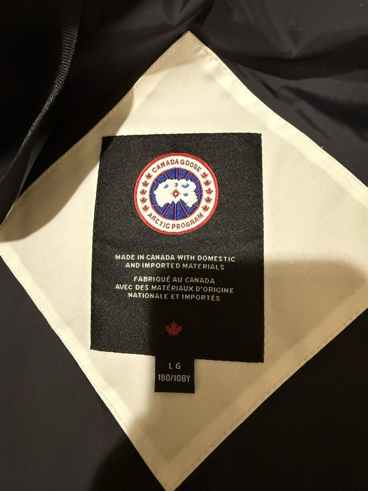 Canada Goose Canada Goose White Down Jacket Size US L / EU 52-54 / 3 - 4 Thumbnail