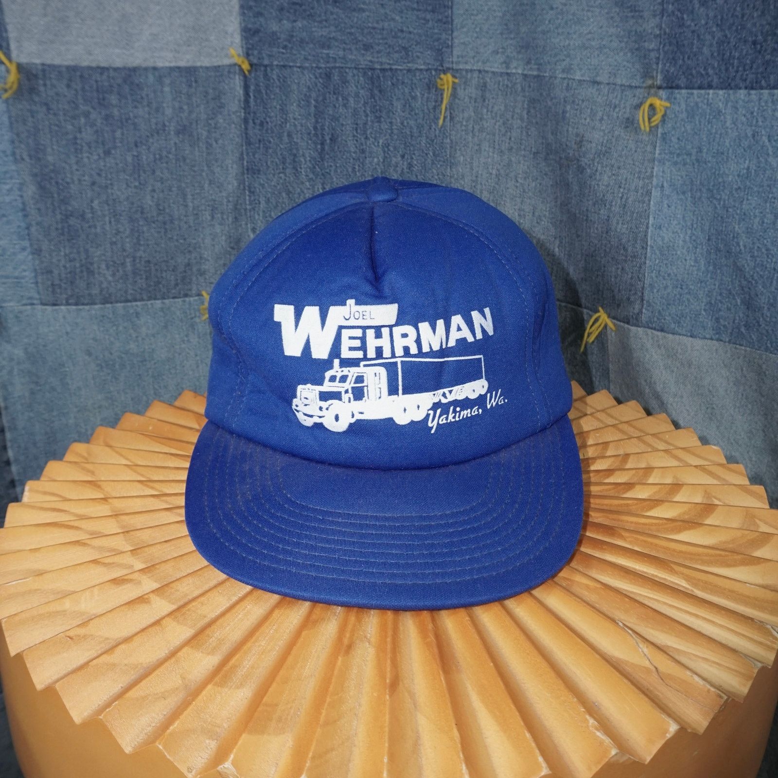 Hanes OSFA - Vintage 80s trucker hat Wehrman Washington hanes hat Size ONE SIZE - 1 Thumbnail