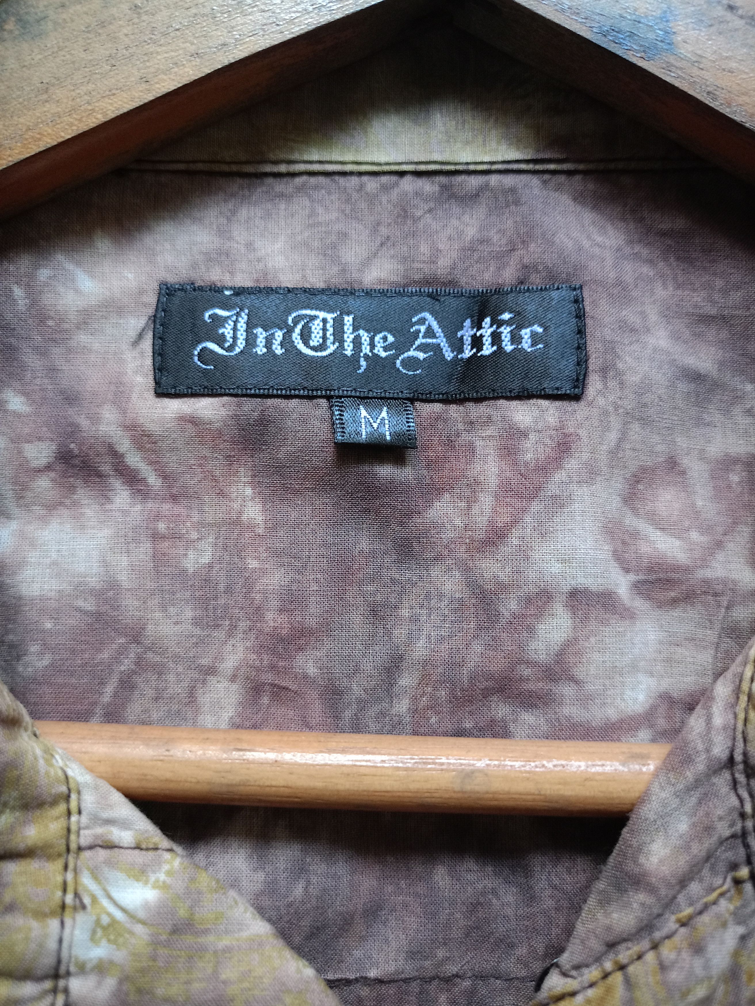 In The Attic 2000s In the Attic Paisley shirts style ifsixwasnine kmrii Size US M / EU 48-50 / 2 - 9 Thumbnail
