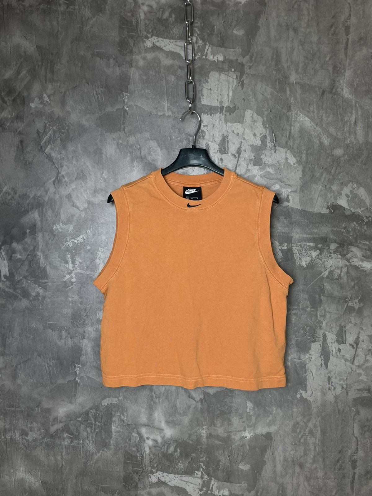 Vintage Y2K NIKE SWOOSH DRI FIT Sport Tank Top 90s Size M / US 6-8 / IT 42-44 - 1 Thumbnail