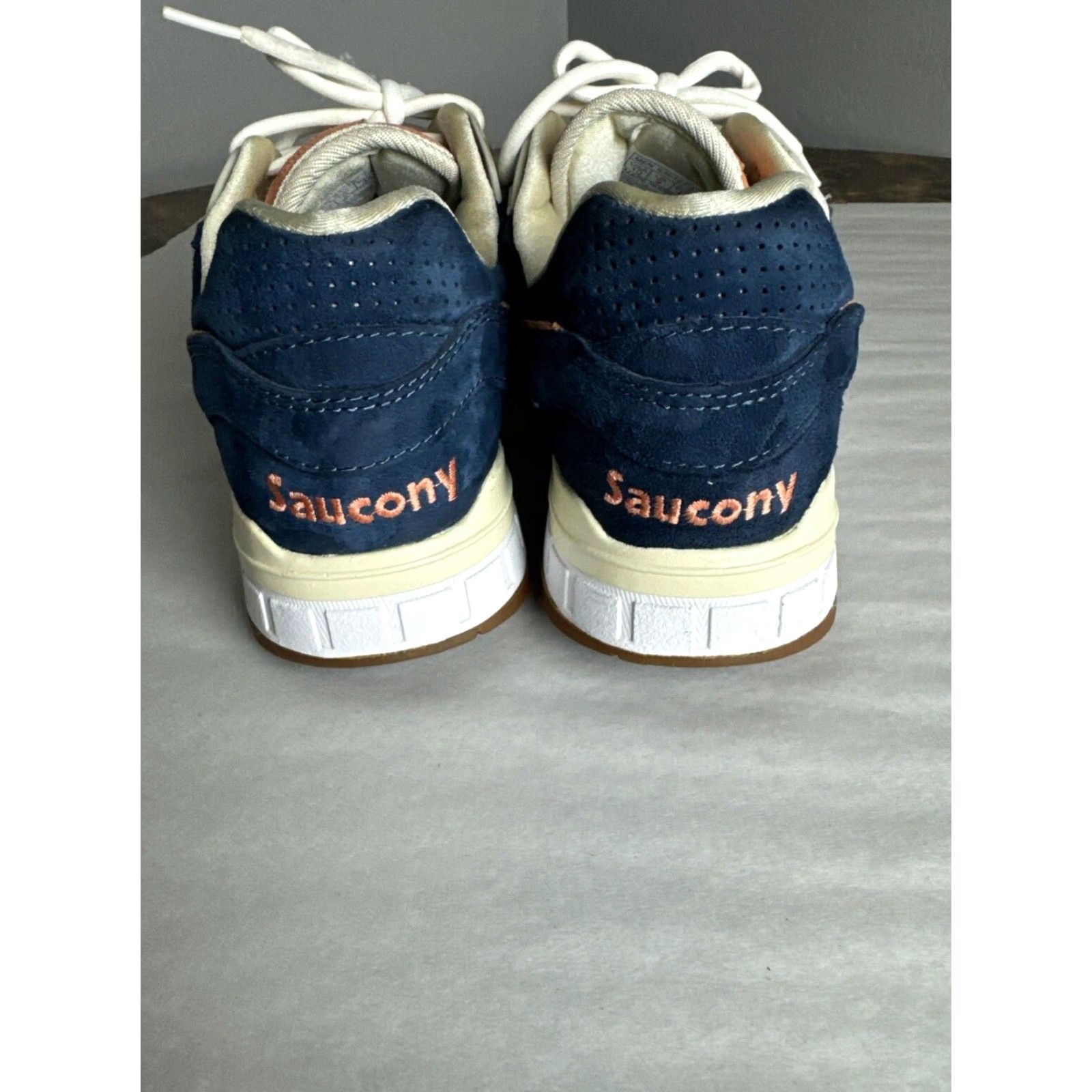 Saucony UBIQ x Saucony Shadow Master Atlantic Tide Men’s Size 10 Blue Orange S70187-2 Sneaker Size US 10 / EU 43 - 6 Thumbnail
