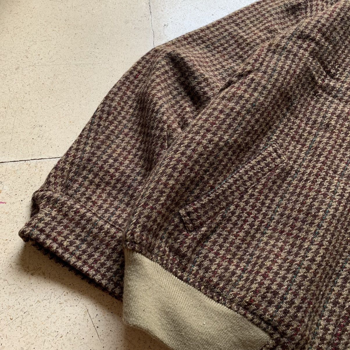 Polo Ralph Lauren Vtg 90s Polo Ralph Lauren Houndstooth Pattern Wool Knited Size US L / EU 52-54 / 3 - 6 Thumbnail