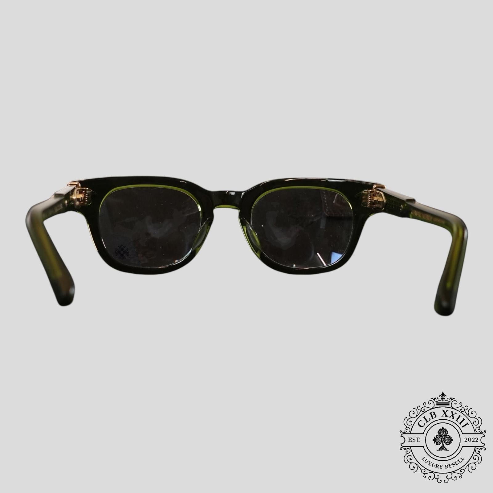 Chrome Hearts Chrome Hearts Jenna Tail Yea Glasses in Green Size ONE SIZE - 6 Thumbnail