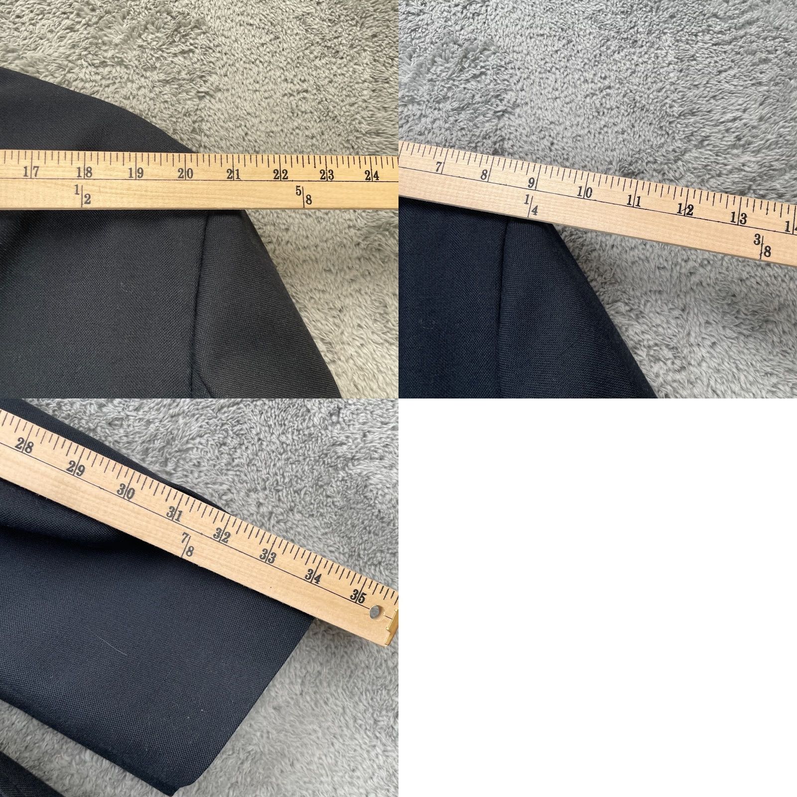 Vintage VINTAGE English Manor Mens 40R Blue Blazer Sport Coat Notch Lapel Vented Size 40R - 9 Thumbnail