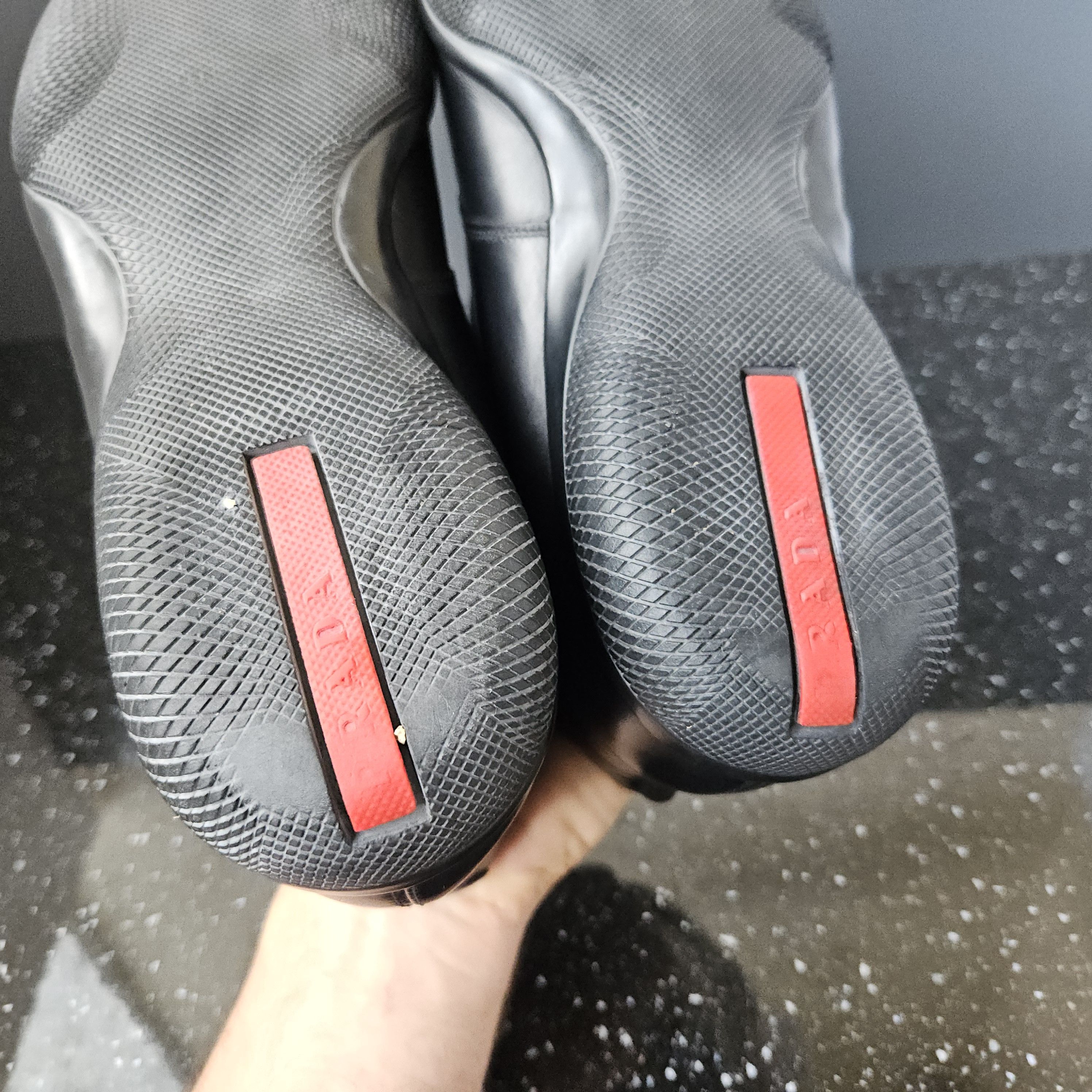 Prada Prada 4T2107 black Leather boots Fur Size US 9.5 / EU 42-43 - 7 Thumbnail