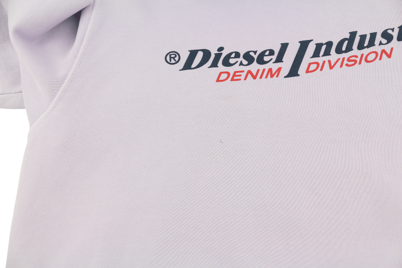 Diesel S-GINN-HOOD-IND L Purple Kangaroo Logo Hoodie 40360 Size US L / EU 52-54 / 3 - 6 Thumbnail