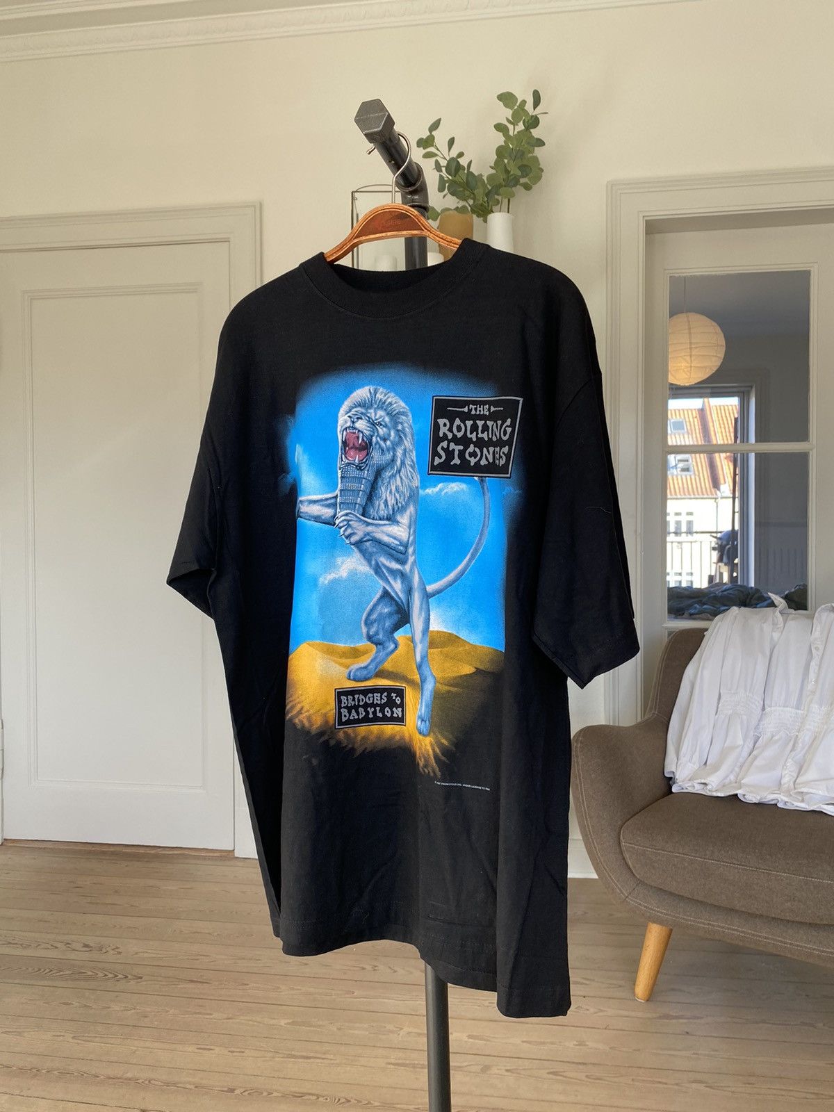 The Rolling Stones × Vintage Vintage The Rolling Stones Bridges to Babylon tour tee 1998 Size US L / EU 52-54 / 3 - 4 Thumbnail