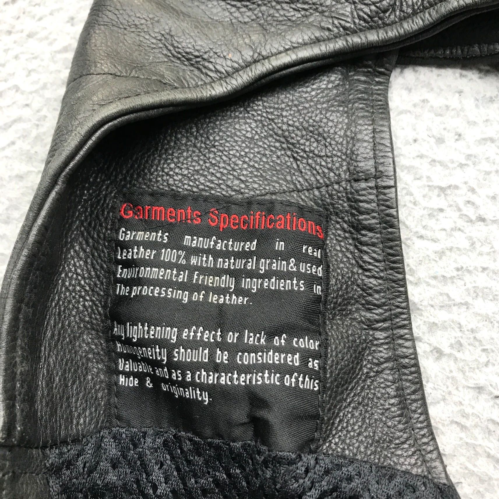 Chaps VINTAGE Himalaya Motor Bikewear Leather Pants Mens M Black Size US 31 - 7 Thumbnail