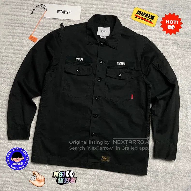 Wtaps Wtaps Two bags of workwear long-sleeved shirts Size US S / EU 44-46 / 1 - 1 Thumbnail