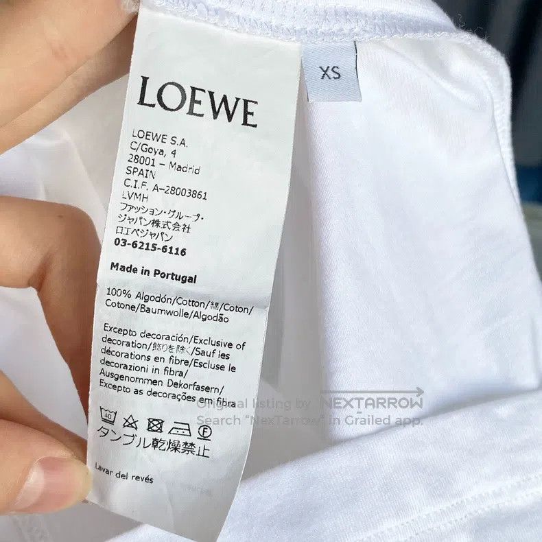 Loewe Loewe Los Angeles city print short-sleeved T-shirt Size XS / US 0-2 / IT 36-38 - 4 Thumbnail