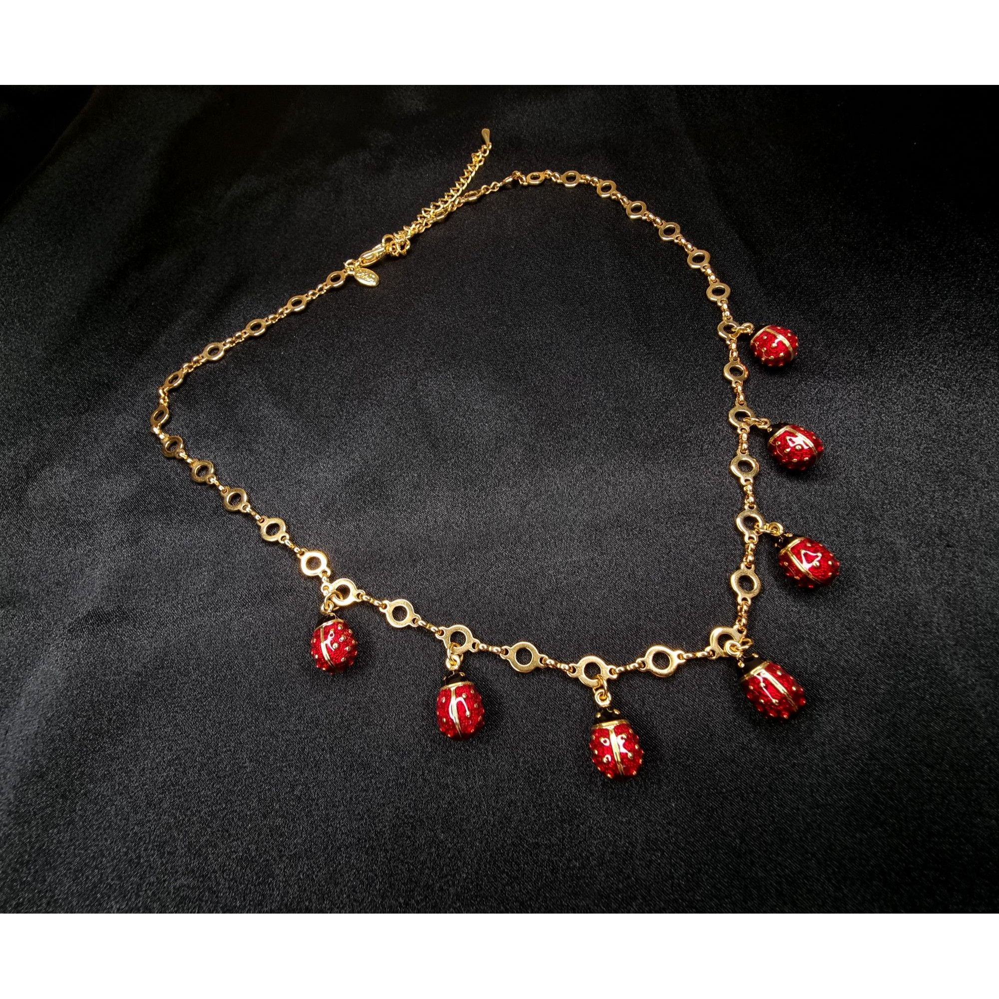 Joan Rivers Vintage Joan Rivers Classics Collection Ladybug Charm Neckla Size ONE SIZE - 5 Thumbnail