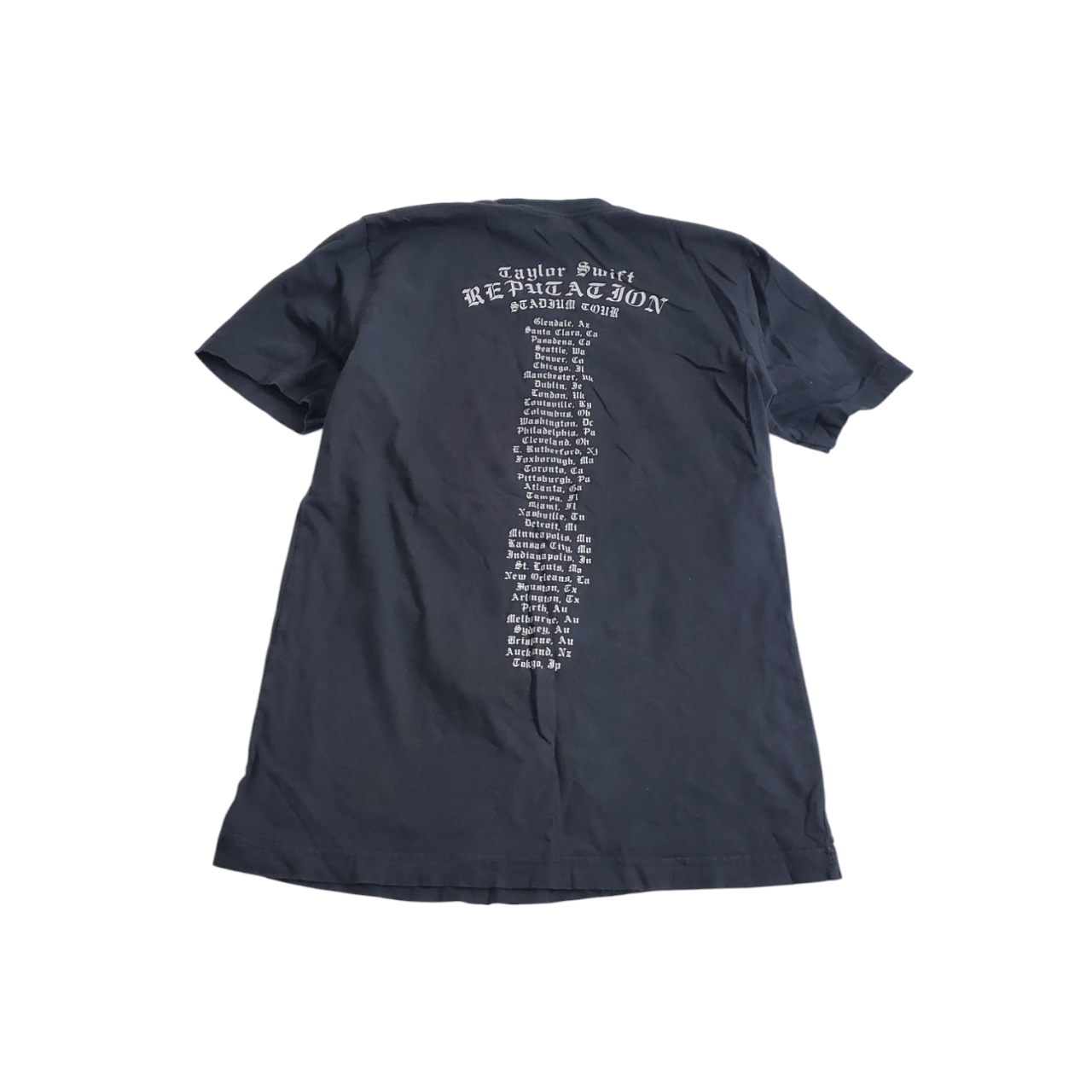 Vintage Taylor Swift Reputation Tour T-Shirt Size S / US 4 / IT 40 - 3 Thumbnail