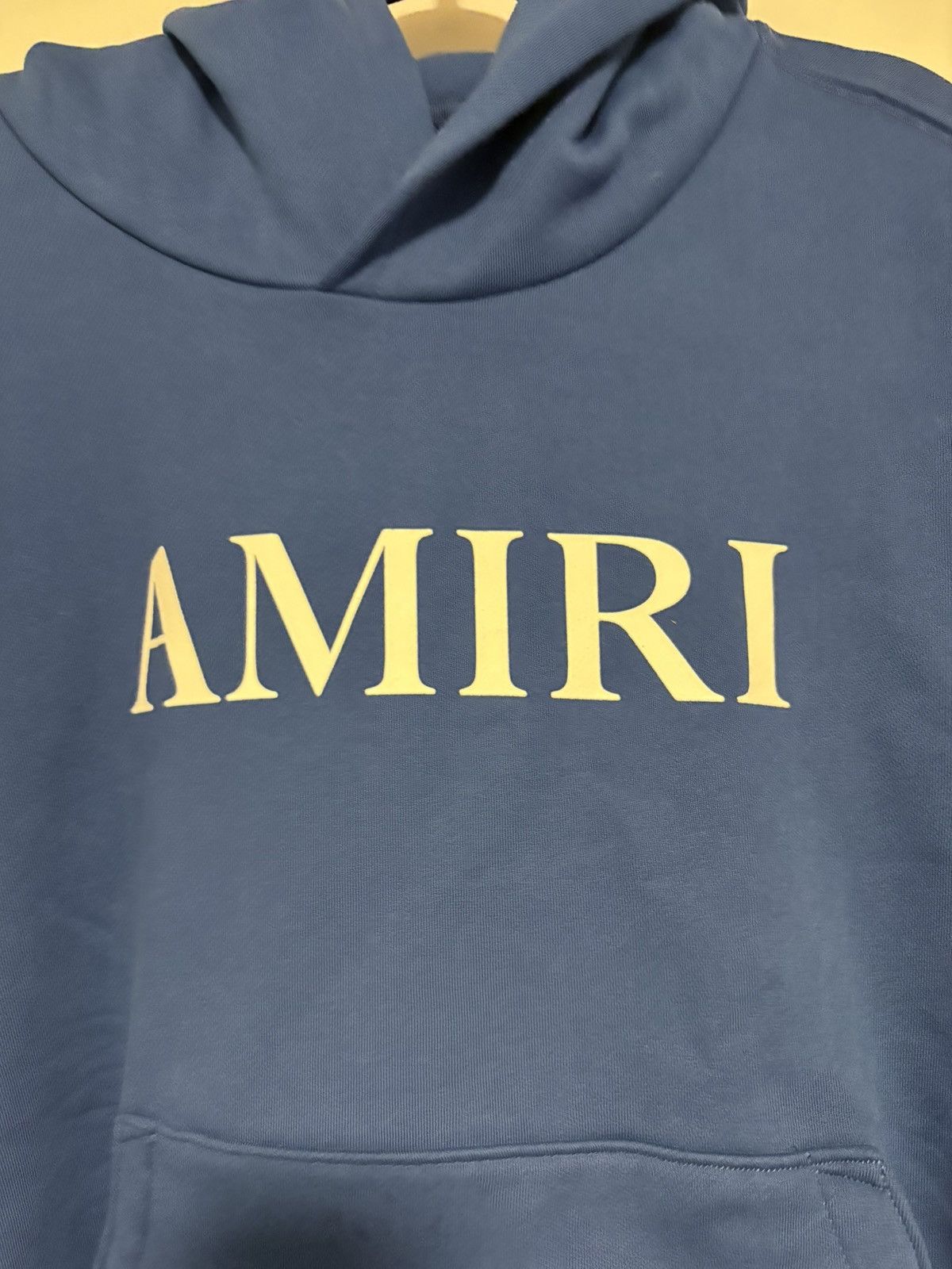 Amiri NEW Amiri Core Logo Blue Heavyweight Hoodie Size X-LARGE Size US XL / EU 56 / 4 - 6 Thumbnail