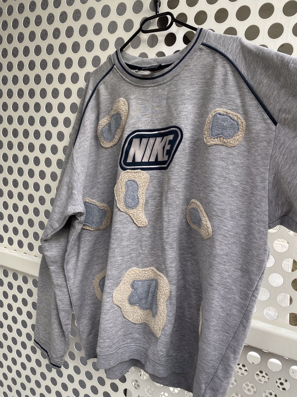 Nike × Vintage Vintage Nike Custom Coog Center Swoosh Oversize Hoodie Y2K Size US XXL / EU 58 / 5 - 3 Thumbnail