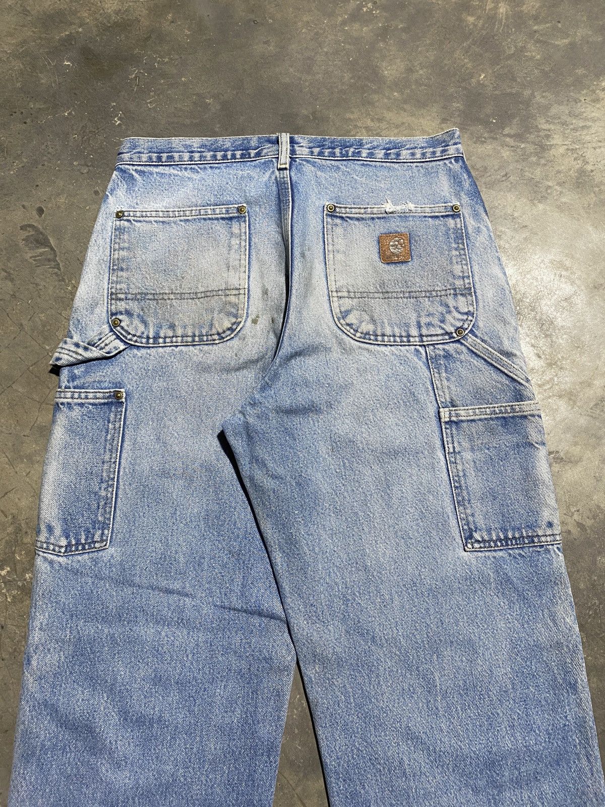 Carhartt Distressed Faded Vintage Carhartt Double Knee B73 DST Size US 30 / EU 46 - 6 Thumbnail
