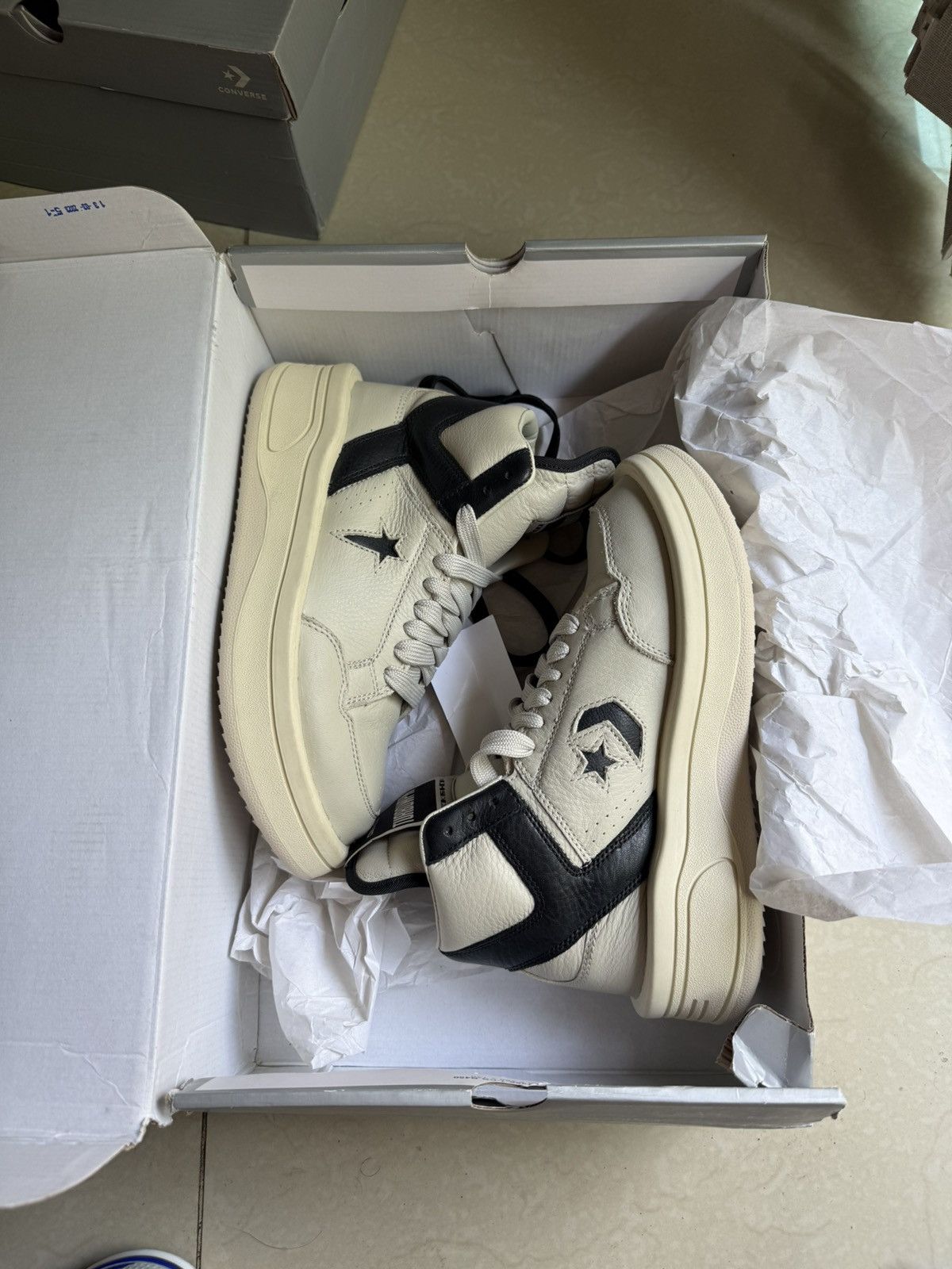 Converse × Rick Owens Drkshdw Rick owens x converse UNDER Size US 5.5 / EU 38 - 12 Thumbnail