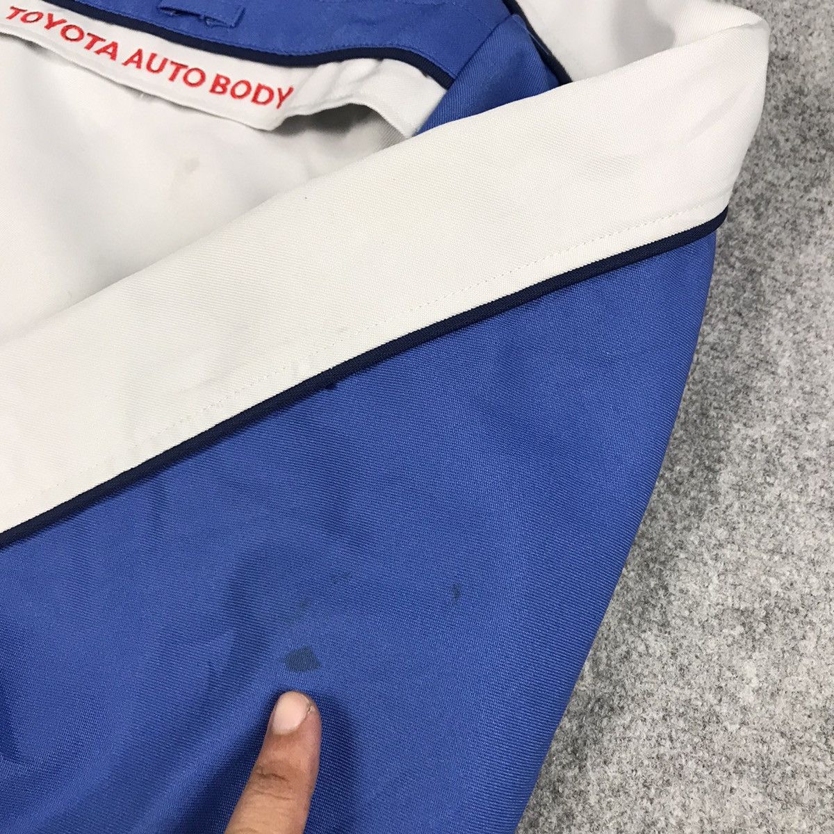TOYOTA AUTO BODY UNIFORM ZIPPER JACKET