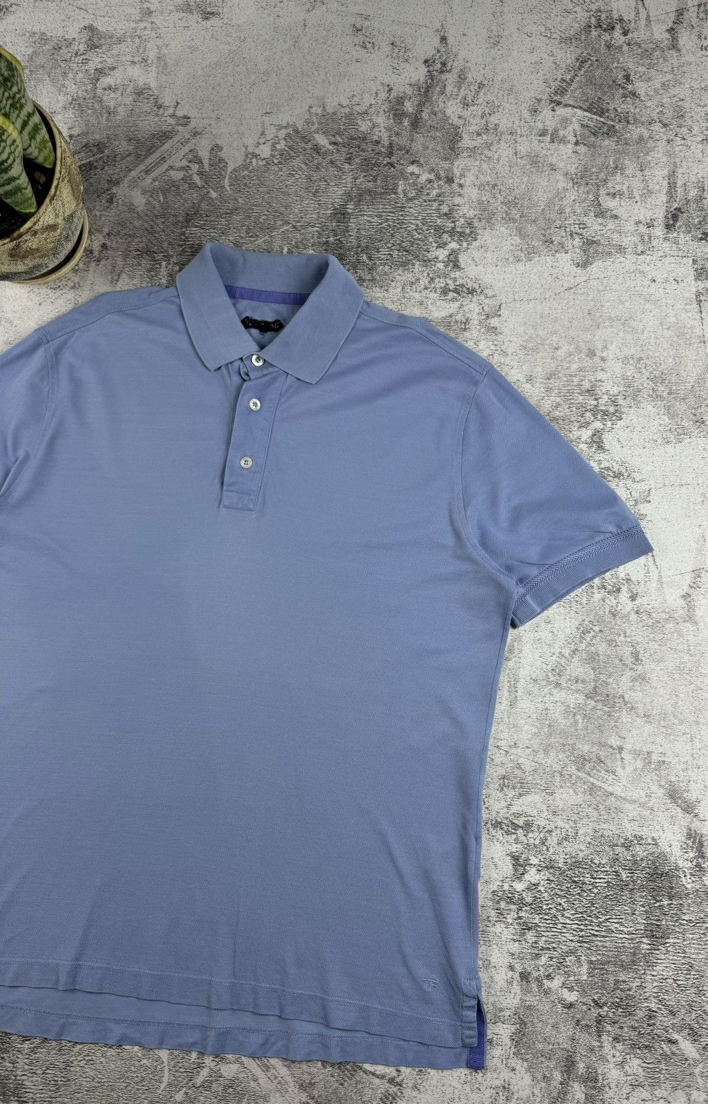 Tom Ford Tom Ford Made in Italy Vintage Cotton Basic T-Shirt Tee Polo Size US XL / EU 56 / 4 - 3 Thumbnail