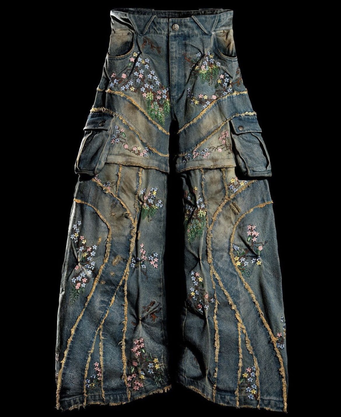 Bad Son Badson Moss 'Overgrowth' Denim | Grailed