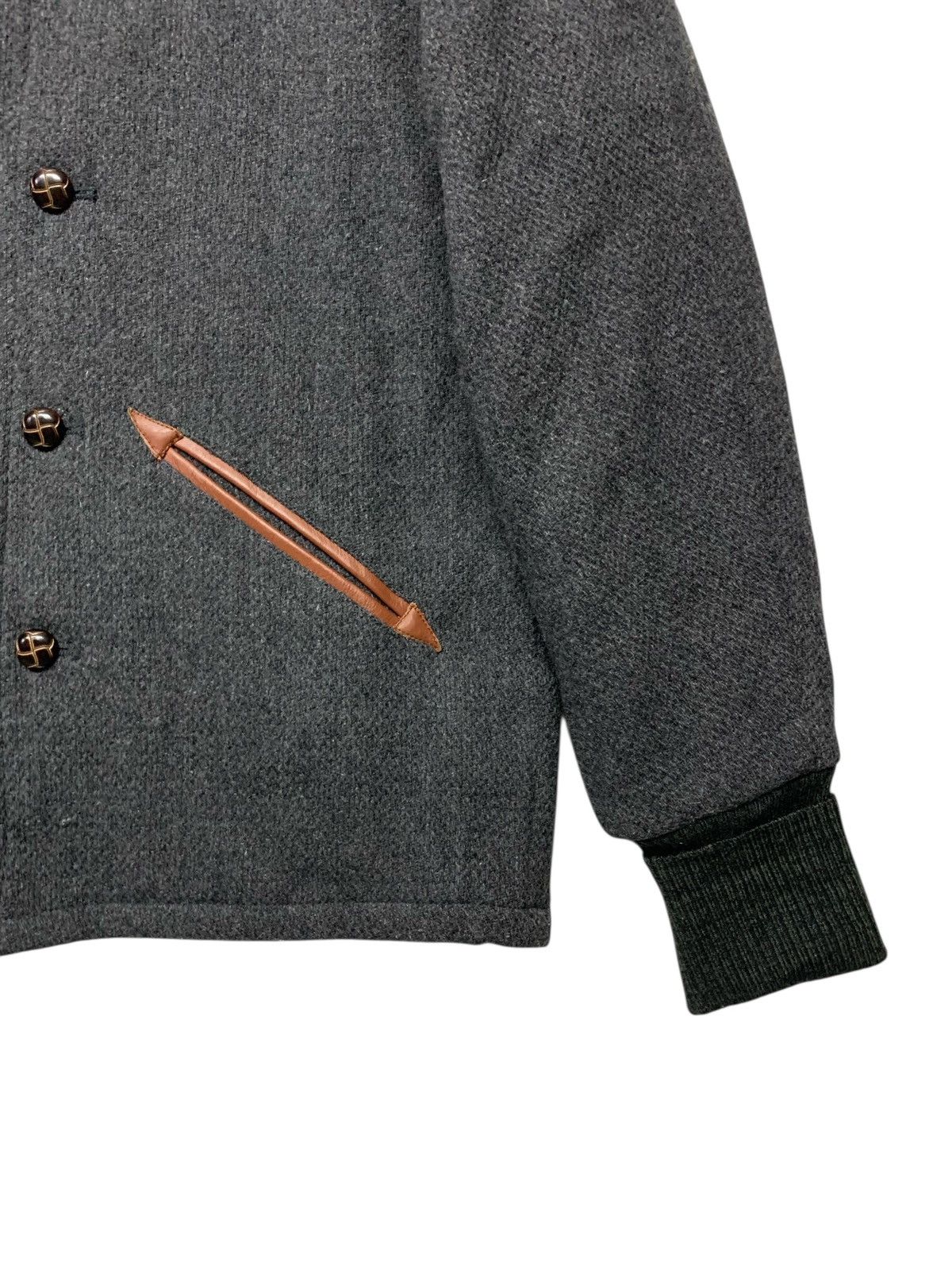 Japanese Brand Rare Houston.Co Union Made Heavy Wool Button Ups Jacket Size US M / EU 48-50 / 2 - 9 Thumbnail