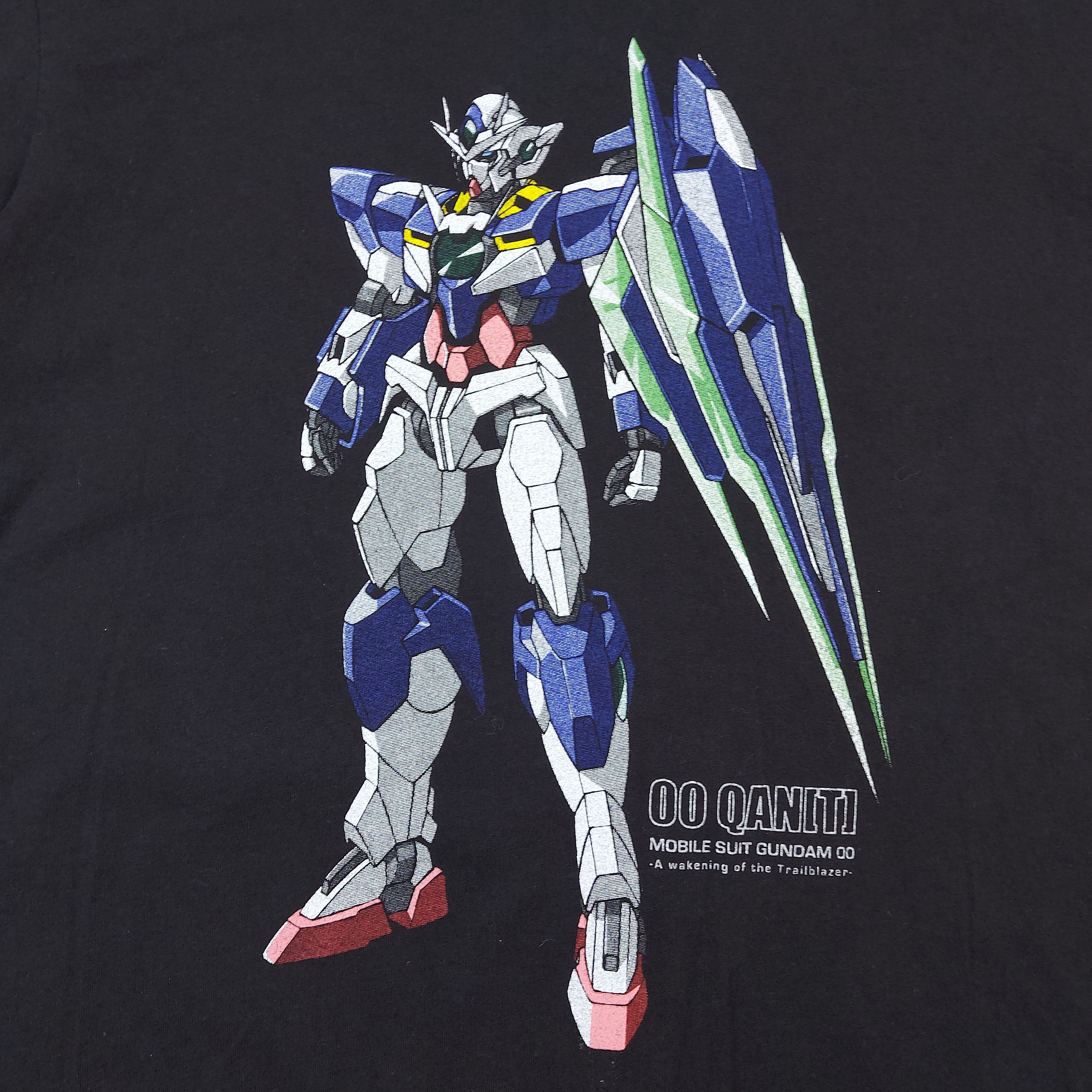 Anime Vintage Y2K Mobile Suit Gundam 00 The Movie Glitter TEE Size US M / EU 48-50 / 2 - 4 Thumbnail