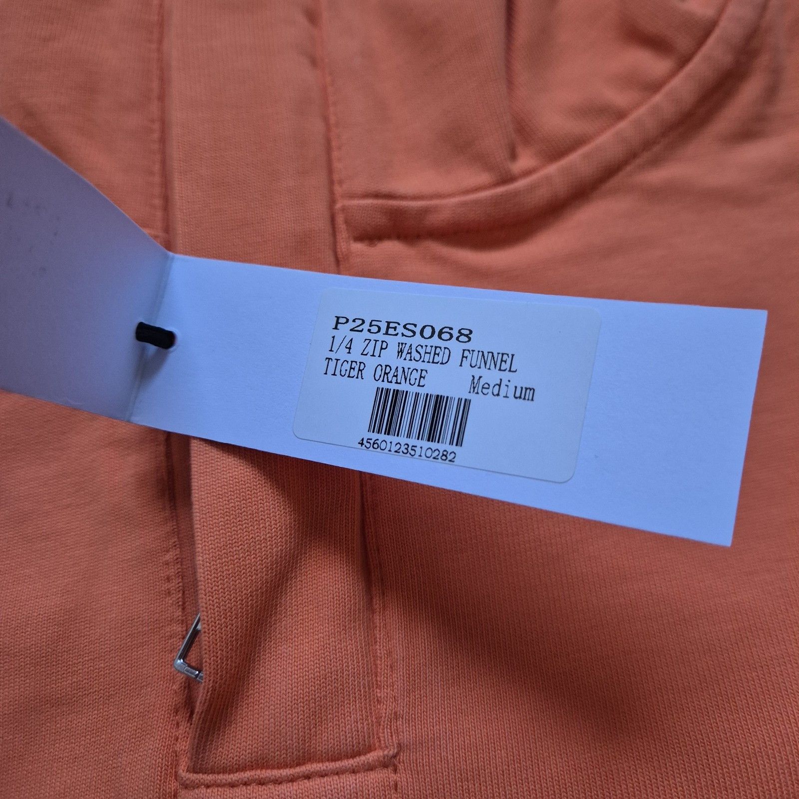 Palace Palace Quarter Zip Washed Funnel Orange Medium New FW23 Size US M / EU 48-50 / 2 - 5 Thumbnail